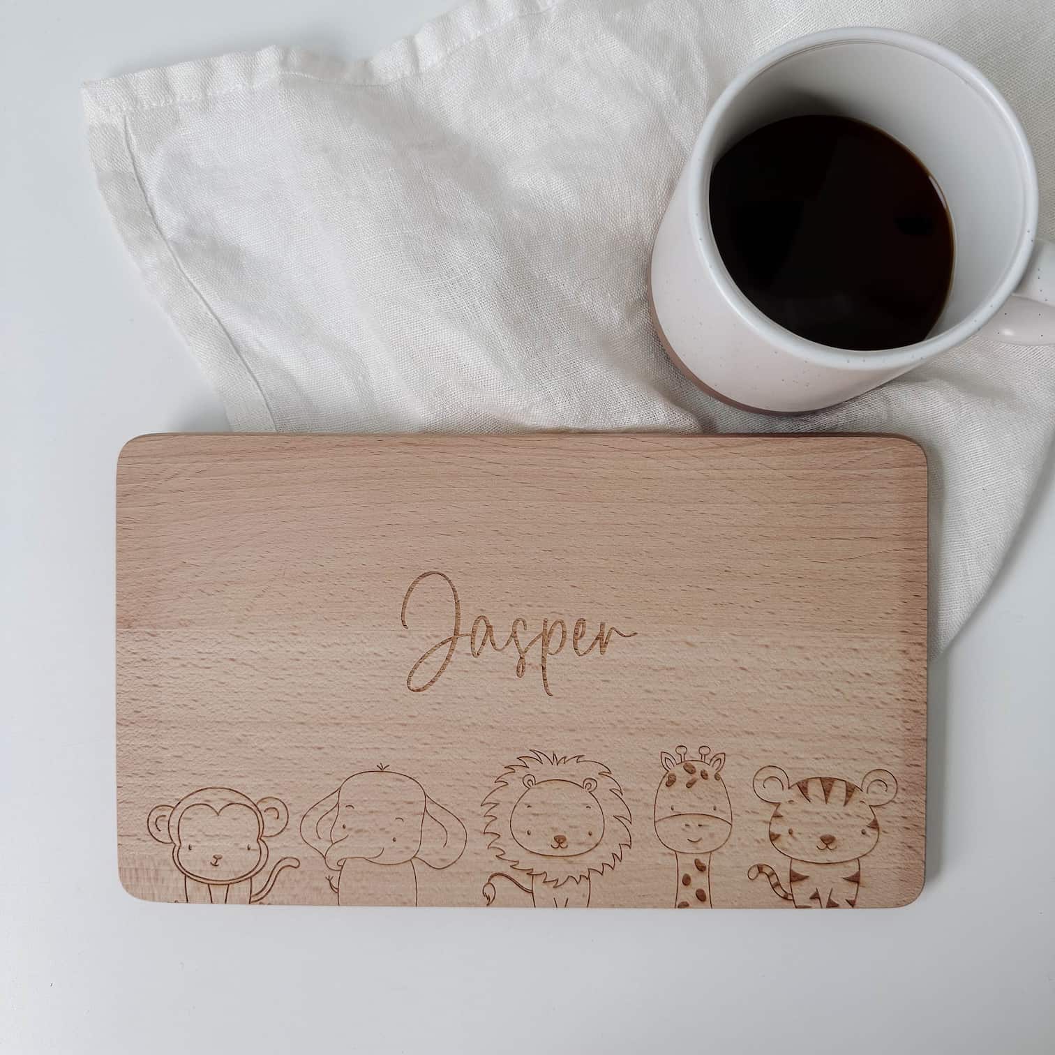 Personalisiertes Frühstücksbrettchen - Fertige Designs - lyllevenn