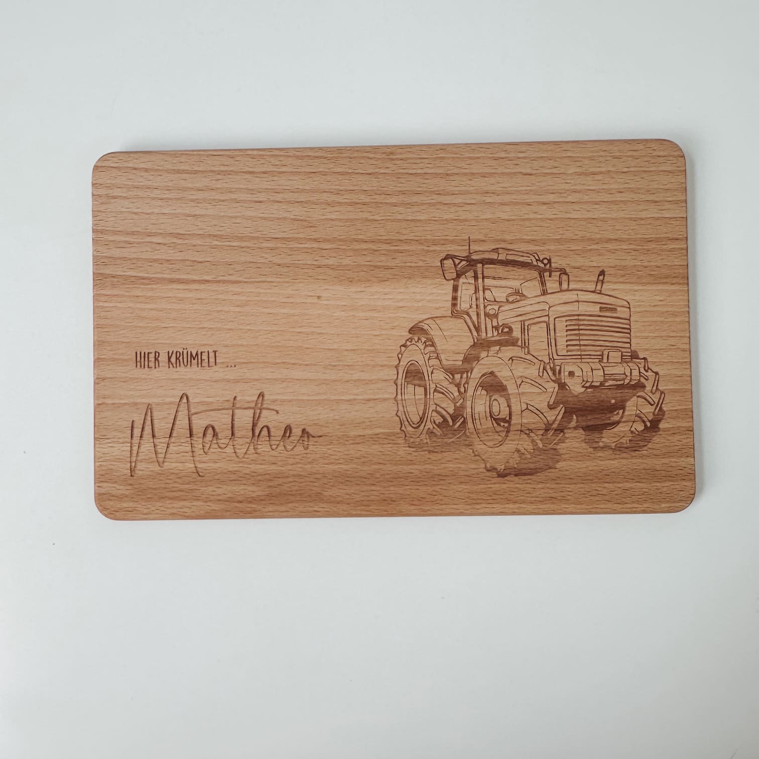 Personalisiertes Frühstücksbrettchen - Fertige Designs - lyllevenn