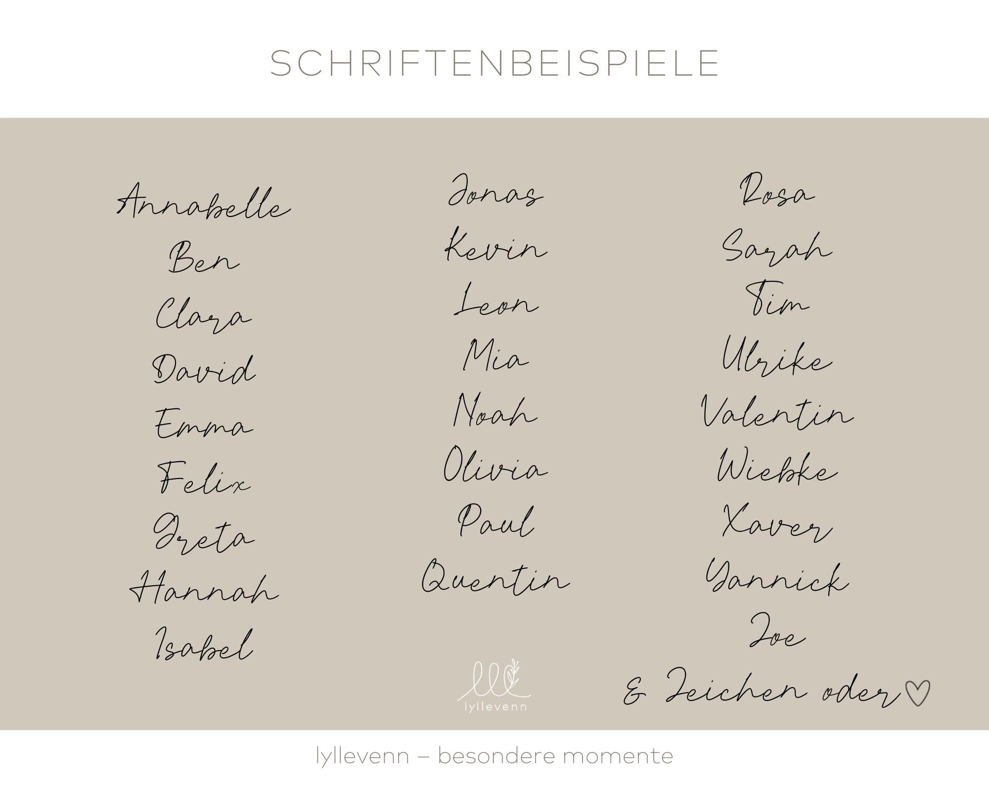 Personalisiertes Schneidebrett Bambus/Eiche - Kamille - lyllevenn
