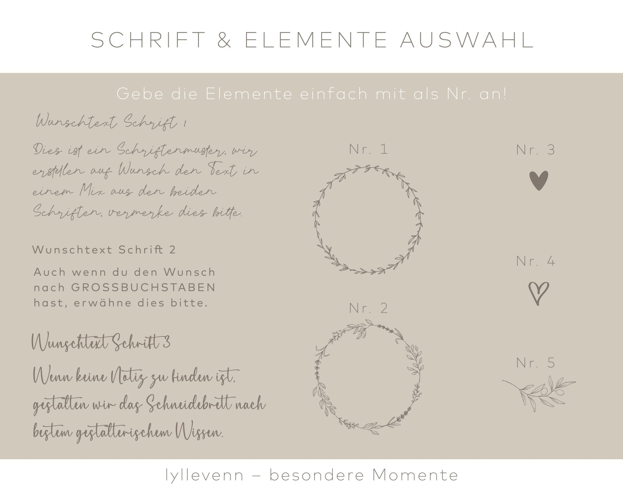 Personalisiertes Schneidebrett Bambus/Eiche - nach deinen Wünschen - lyllevenn