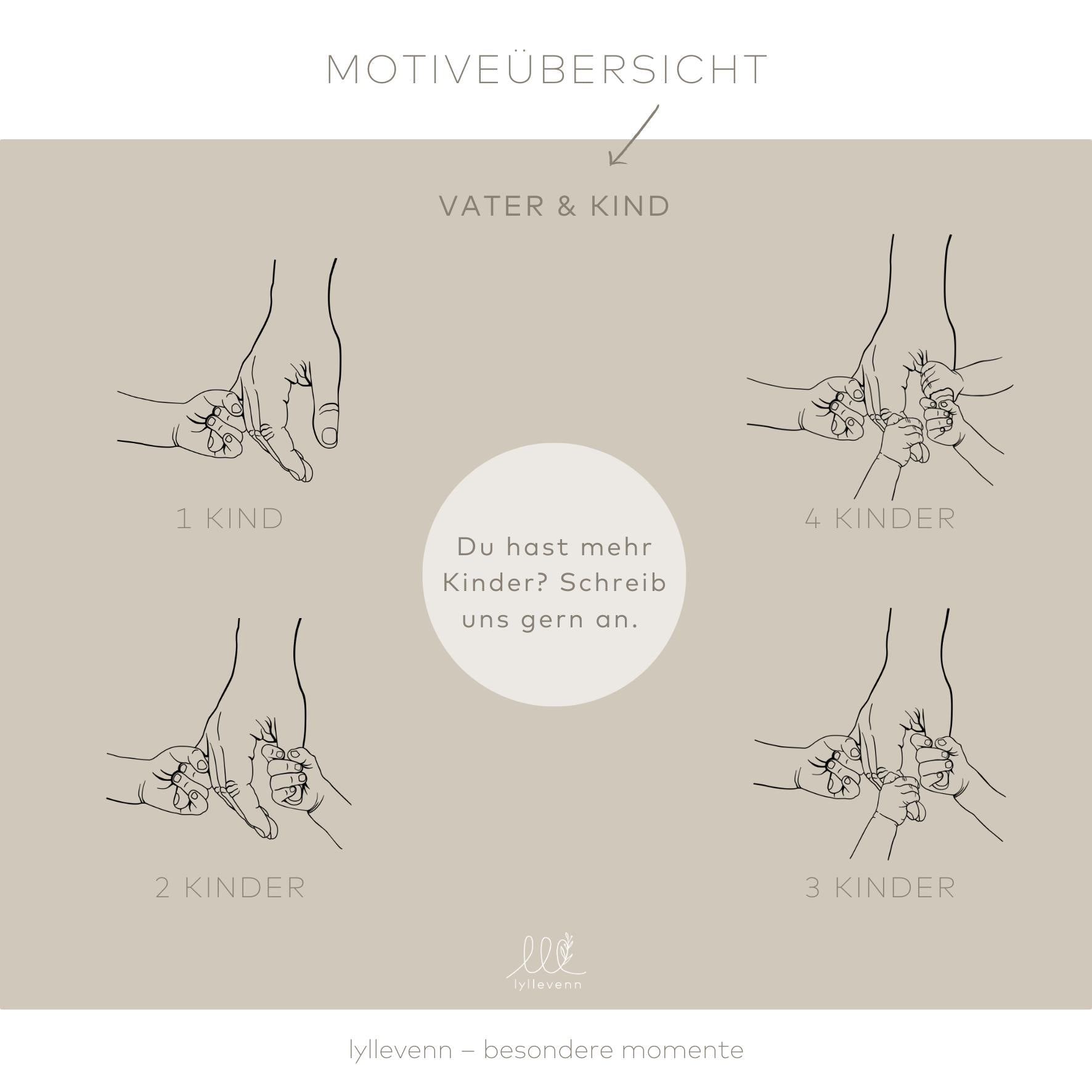 Personalisiertes Schneidebrett - Vatertag Wunschtext - lyllevenn