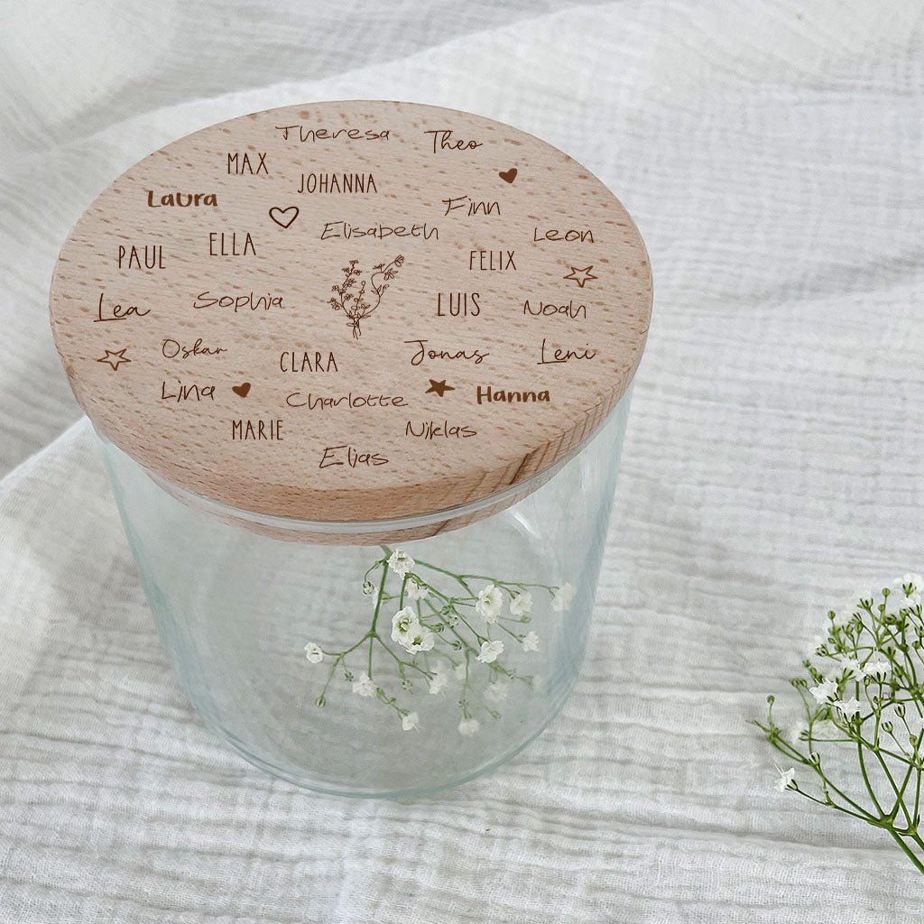 Personalisiertes Vorratsglas – Abschiedsgeschenk Schule - lyllevenn