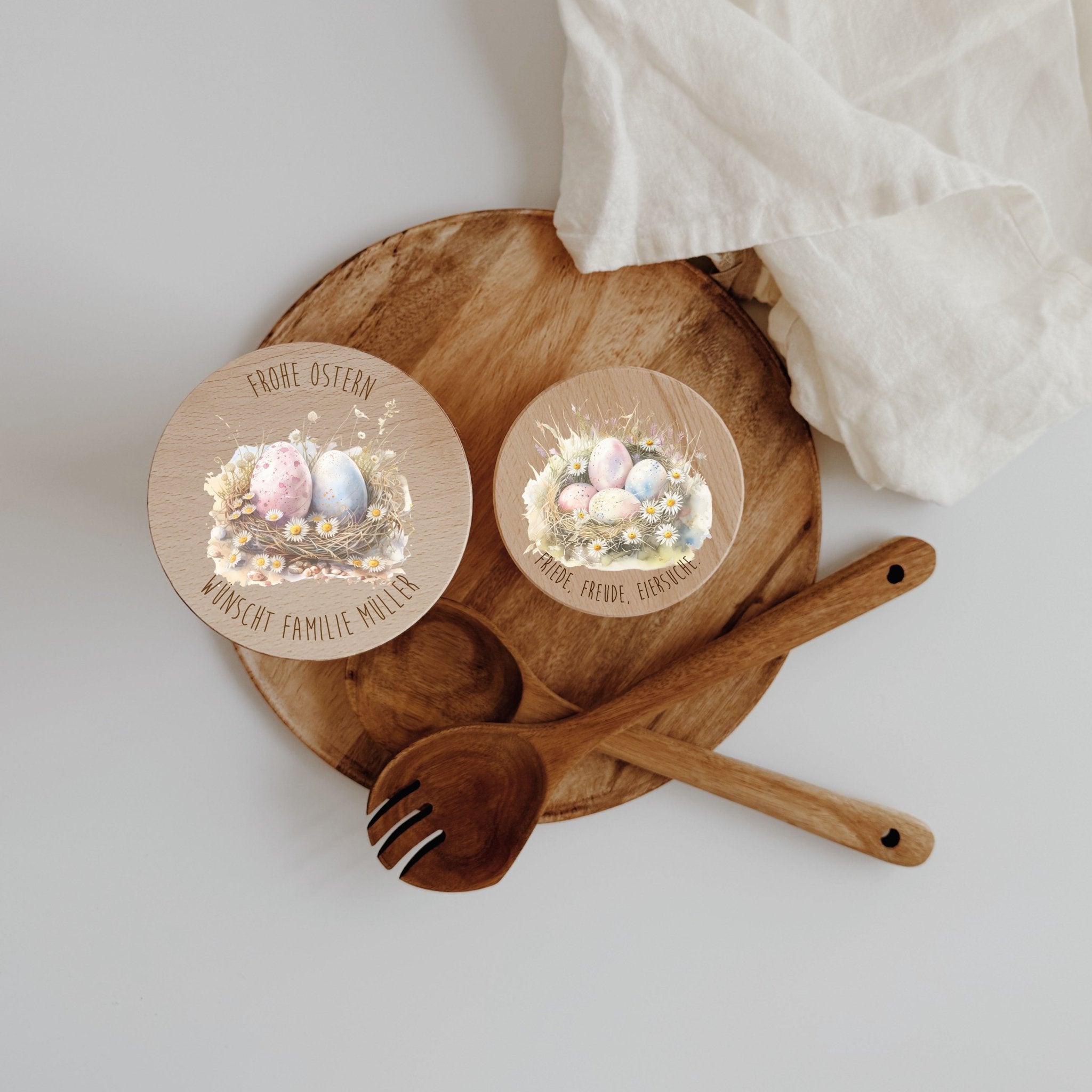 Personalisiertes Vorratsglas bedruckt - Osternest - lyllevenn