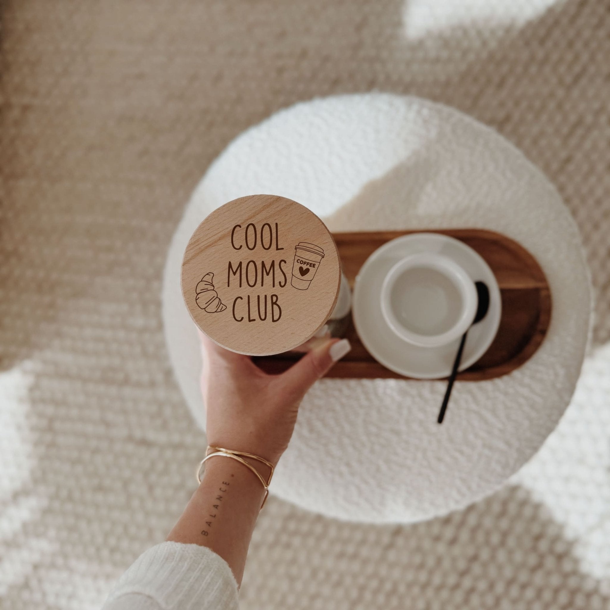 Personalisiertes Vorratsglas - Cool Moms Club - lyllevenn