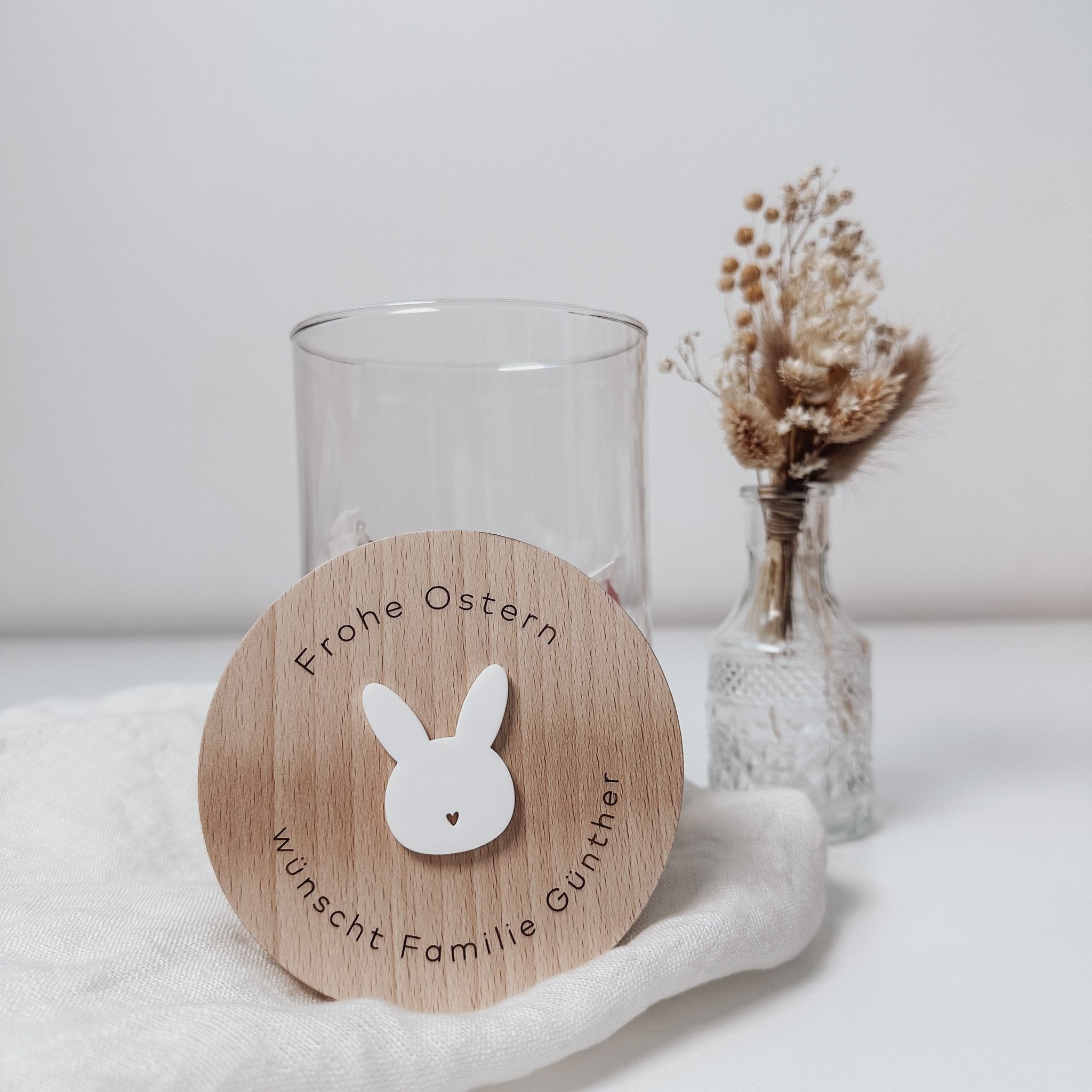Personalisiertes Vorratsglas - Frohe Ostern - lyllevenn