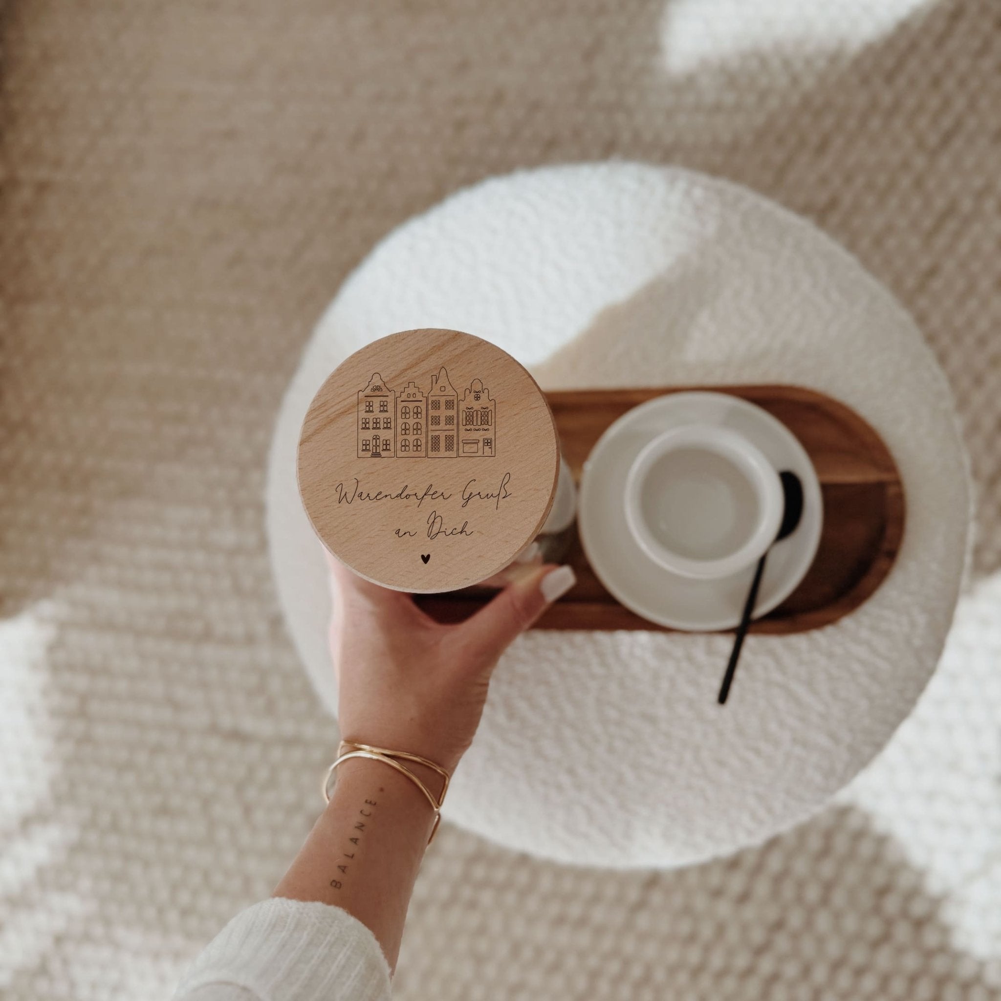 Personalisiertes Vorratsglas - Gruß an dich - lyllevenn