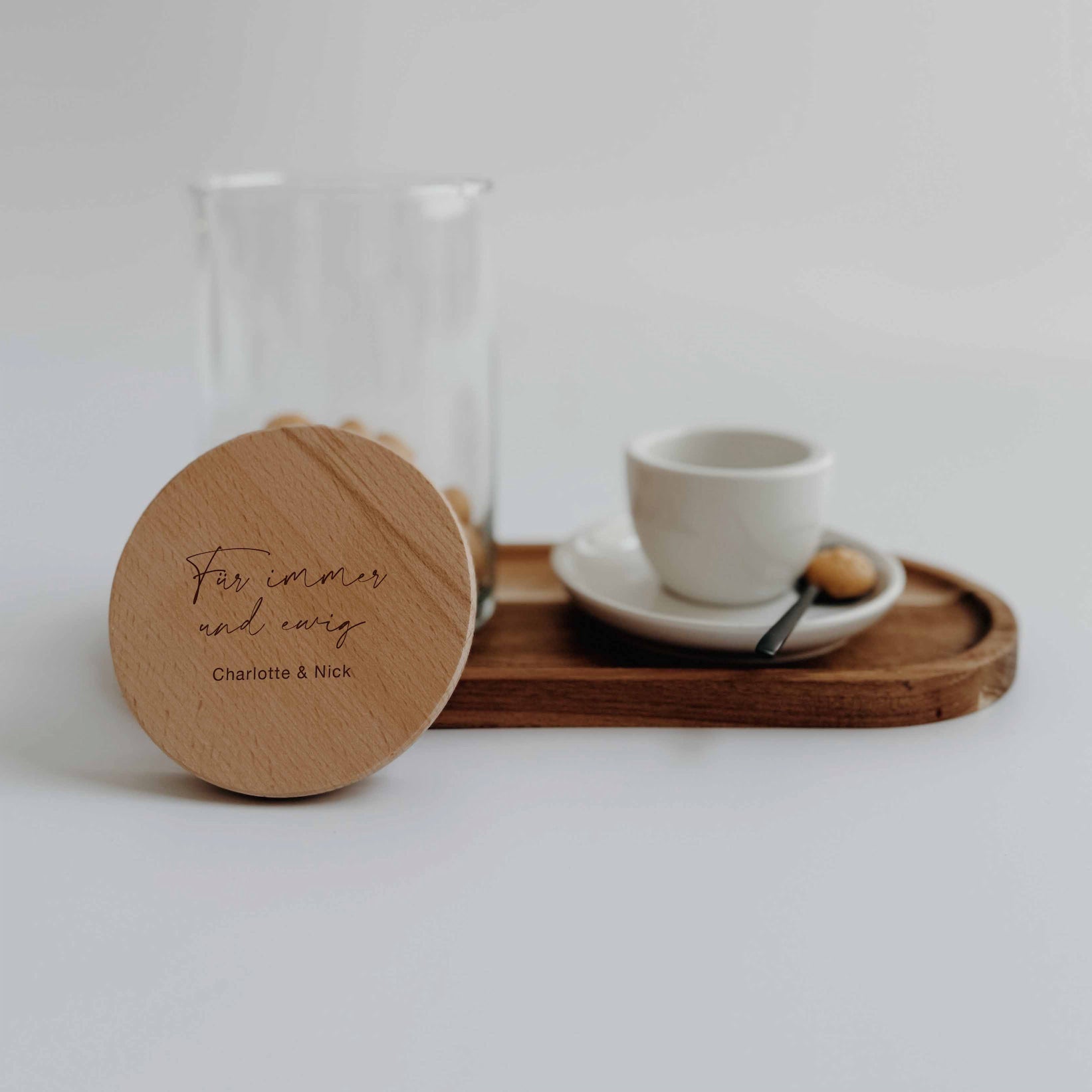 Personalisiertes Vorratsglas - immer und ewig - lyllevenn