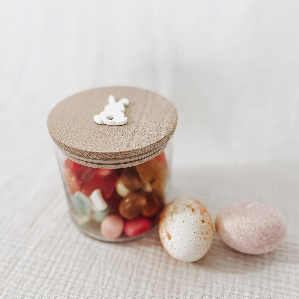 Personalisiertes Vorratsglas - mit 3D Osterhase - lyllevenn
