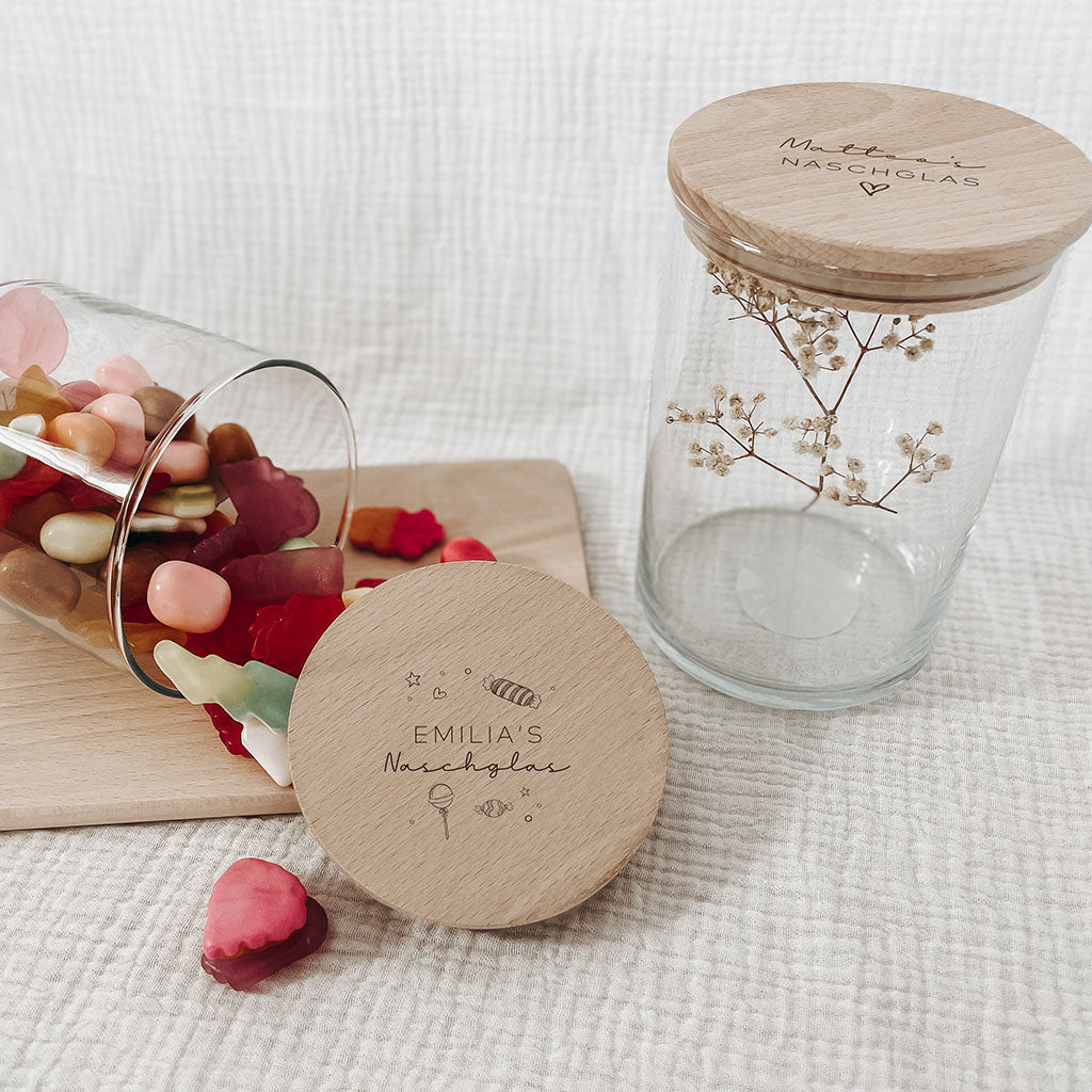 Personalisiertes Vorratsglas - Naschglas - lyllevenn