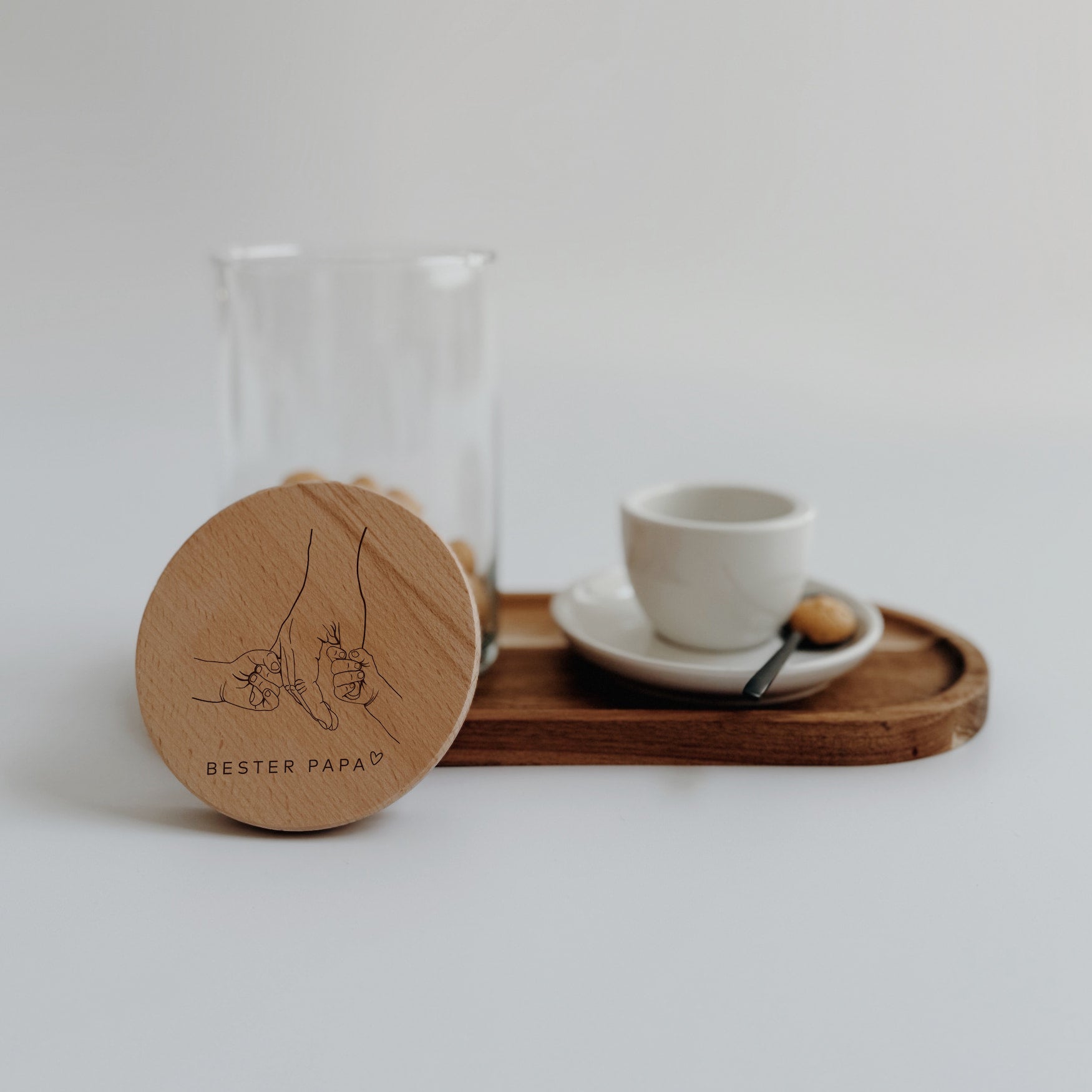 Personalisiertes Vorratsglas - Papa - lyllevenn