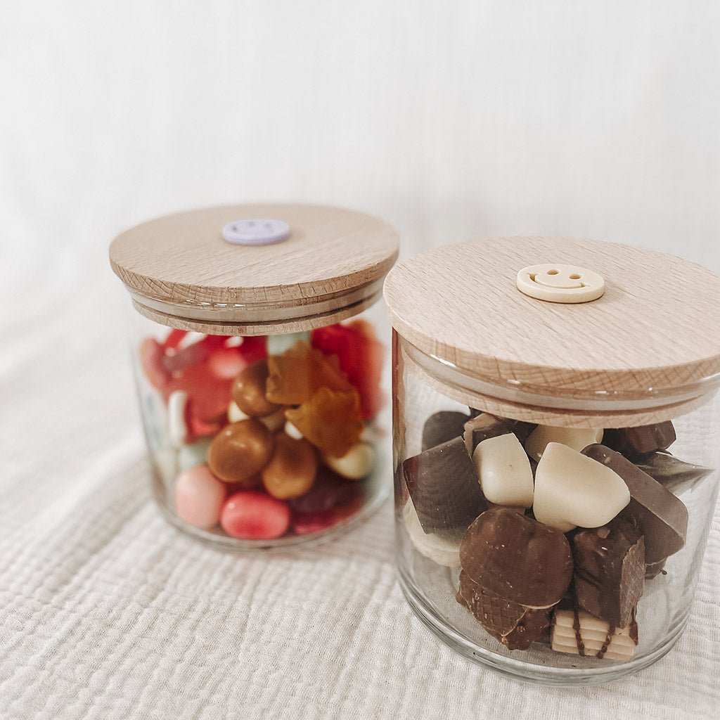 Personalisiertes Vorratsglas – Smiley - lyllevenn