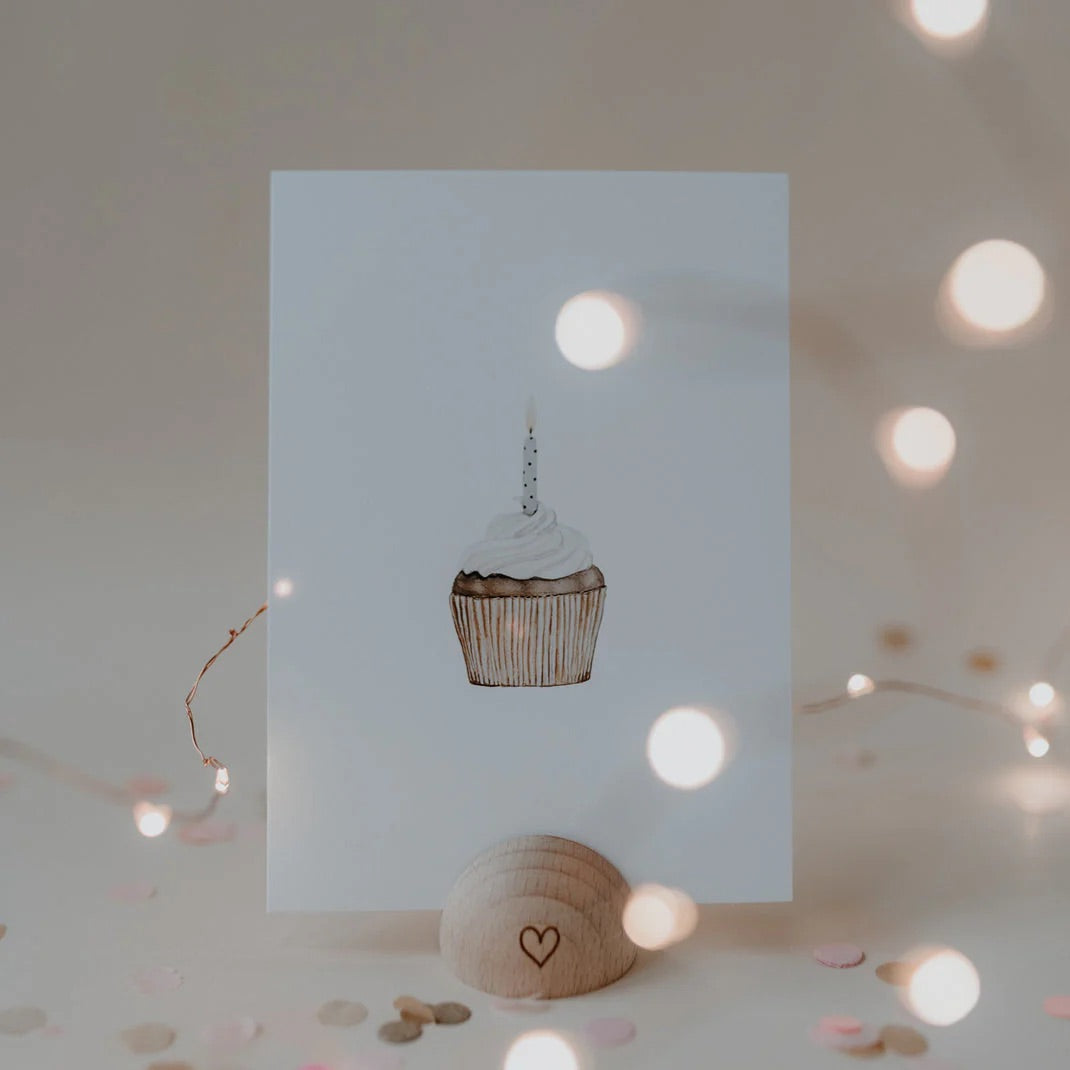 Postkarte - Cupcake