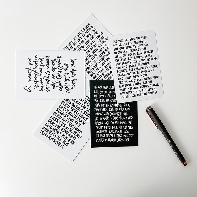 Postkarte - Lass dich Feiern - lyllevenn