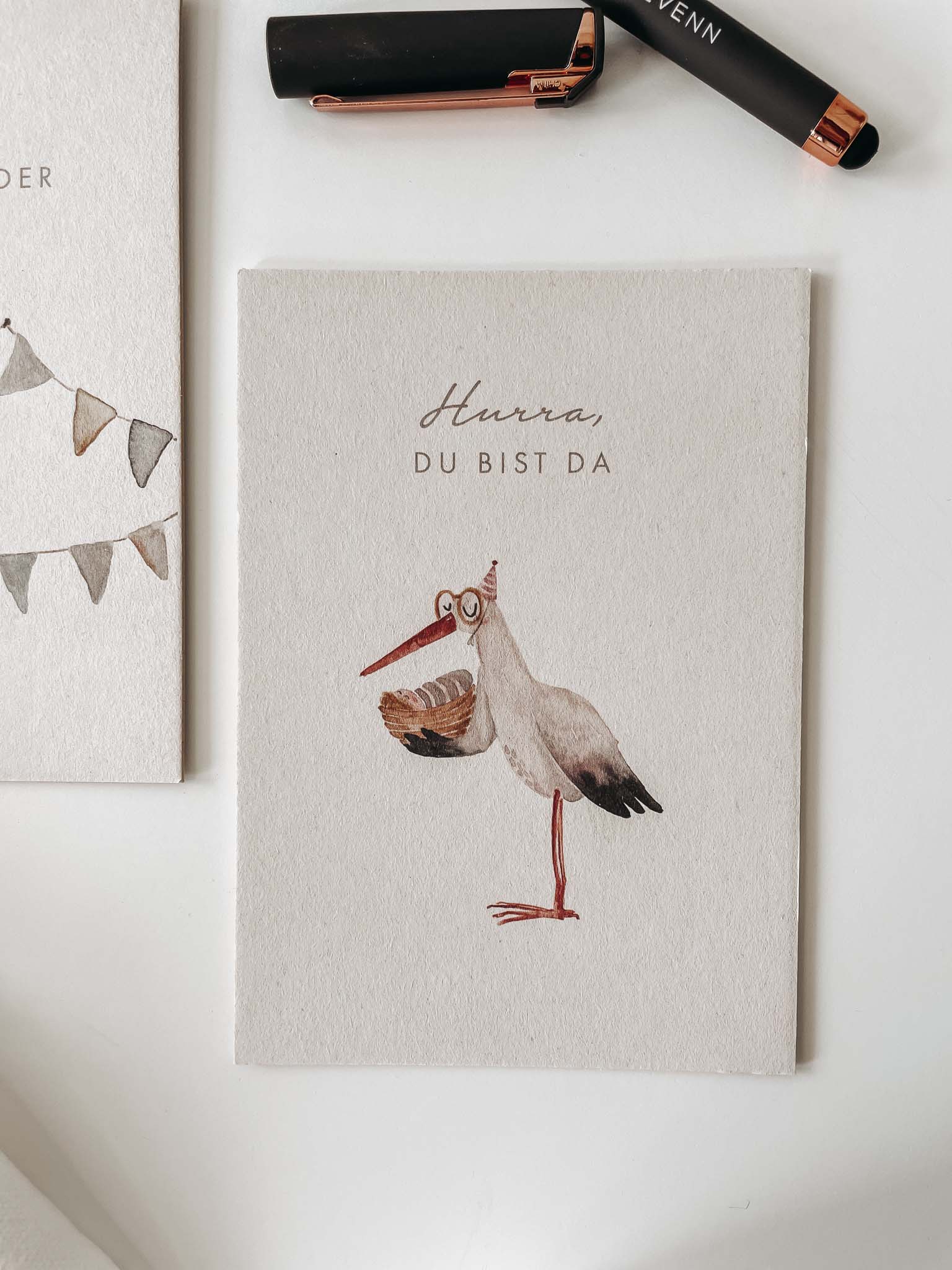 Postkarten - Geburt - lyllevenn