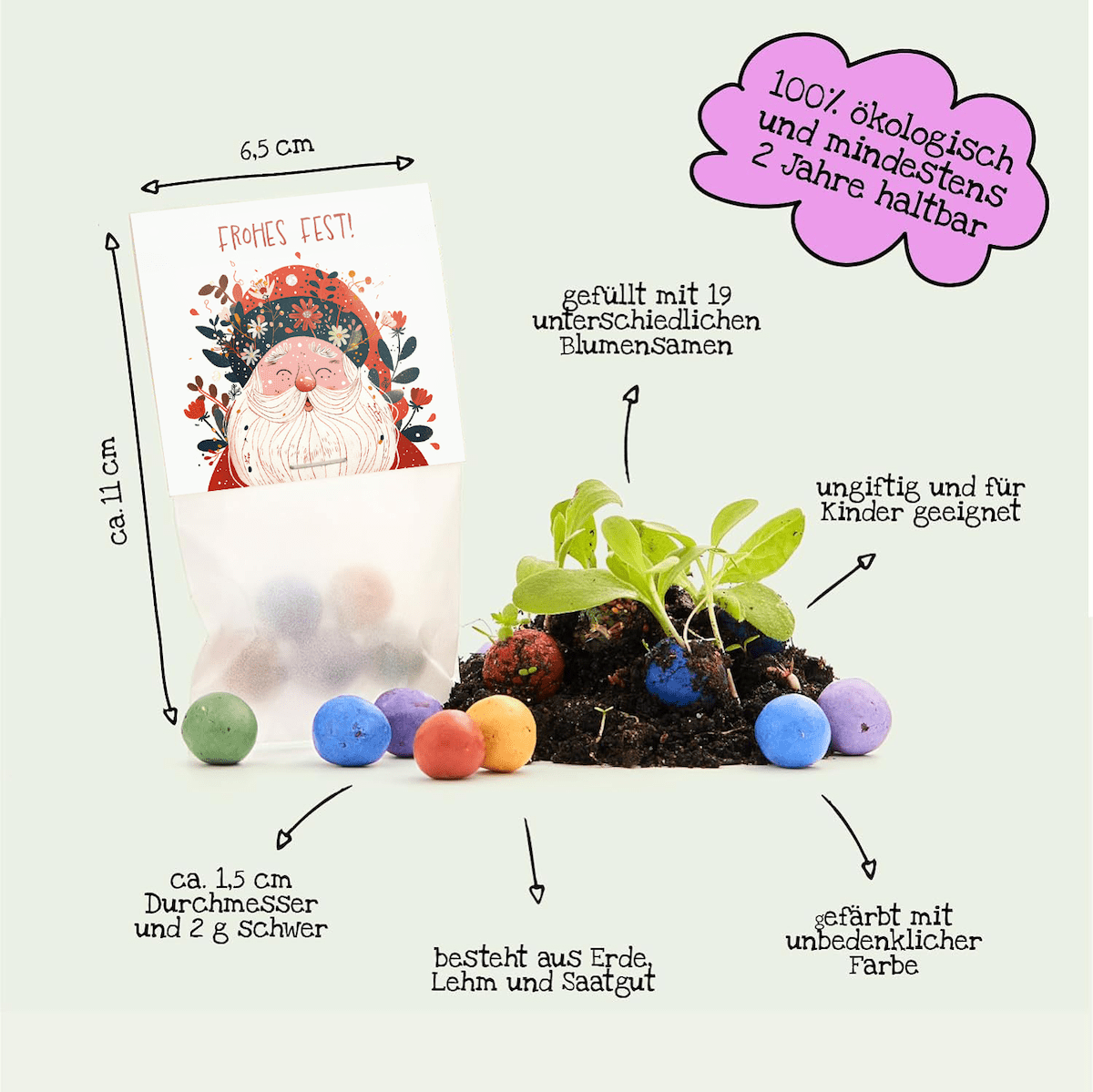 Saatgut - Frohes Fest - lyllevenn