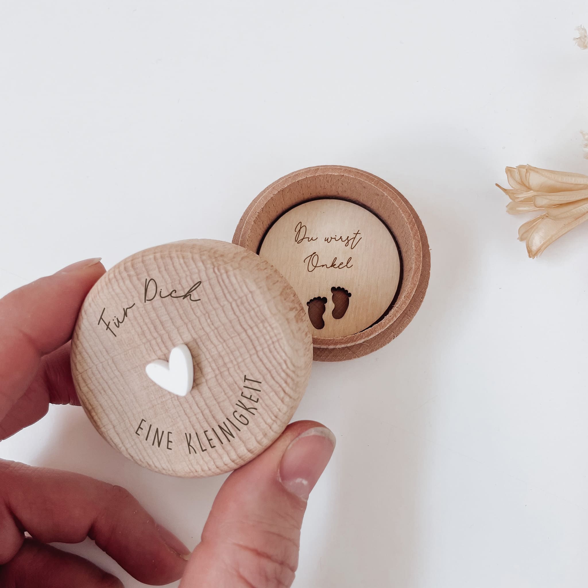 Schwangerschaft verkünden Box - personalisiert - lyllevenn