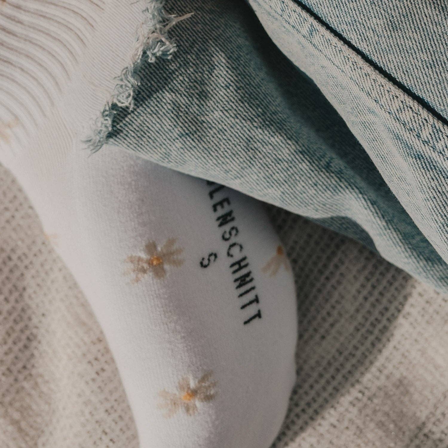 Socken - Allover Daisy - lyllevenn