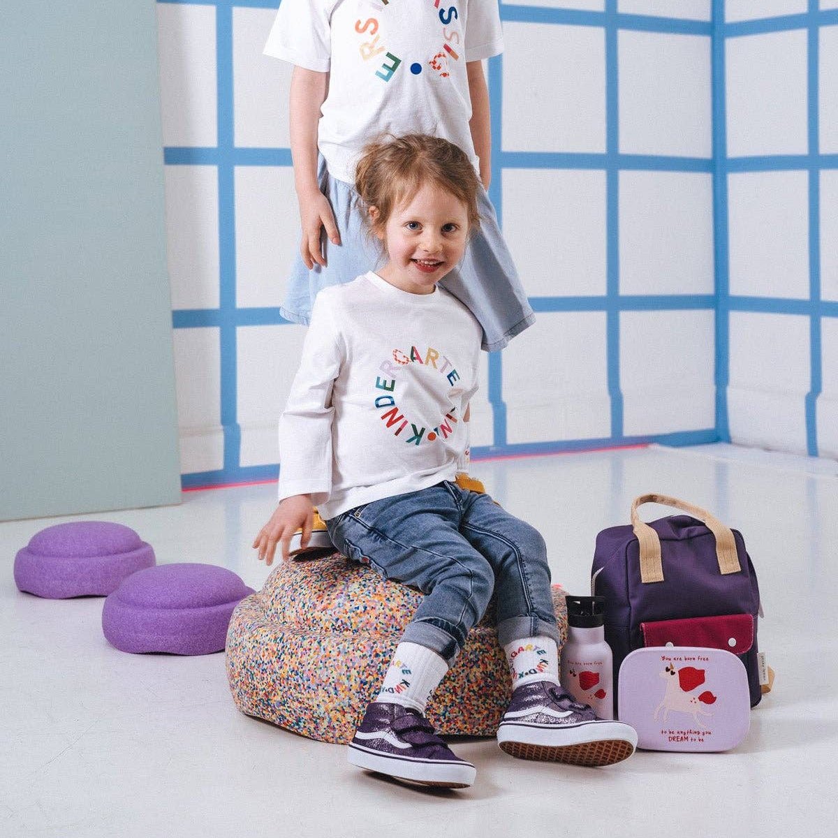 Socken - Kindergartenkind 23 - 26 - lyllevenn