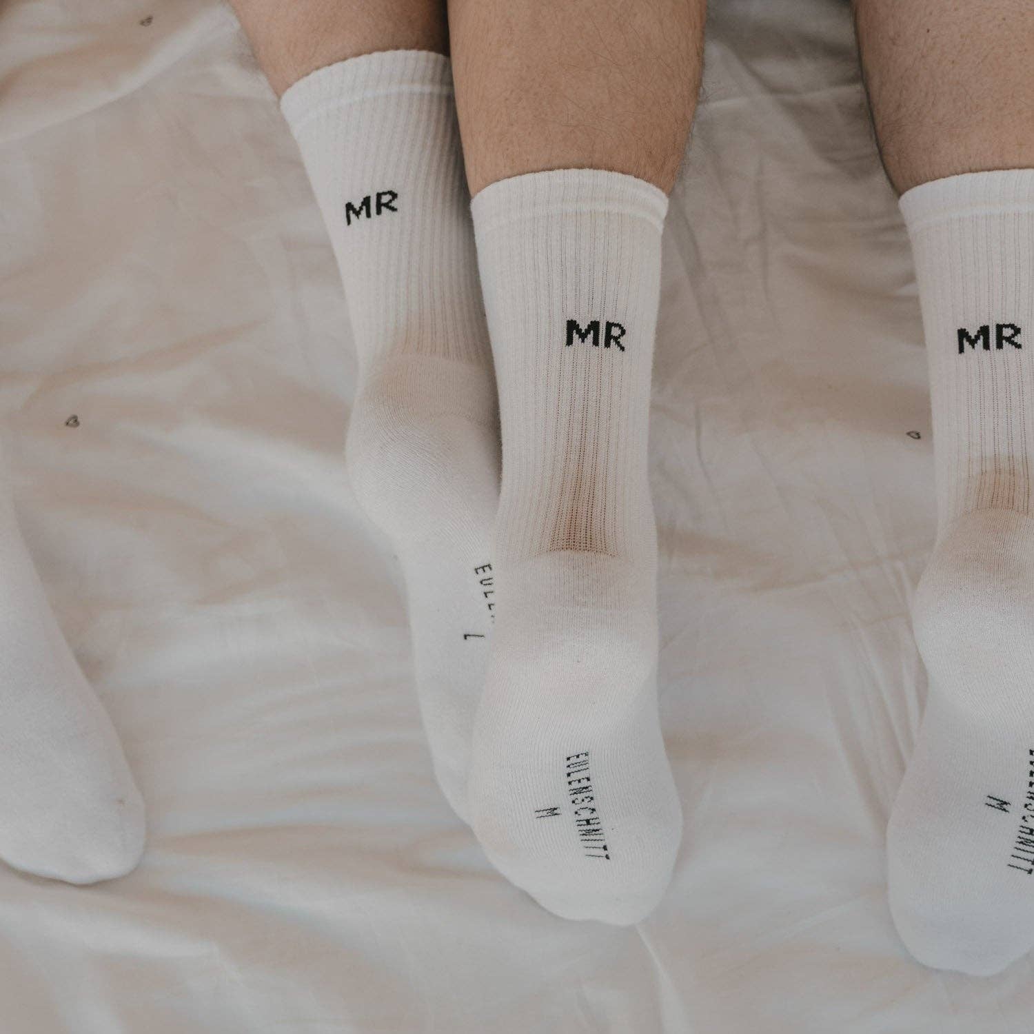 Socken weiß - Mr - lyllevenn