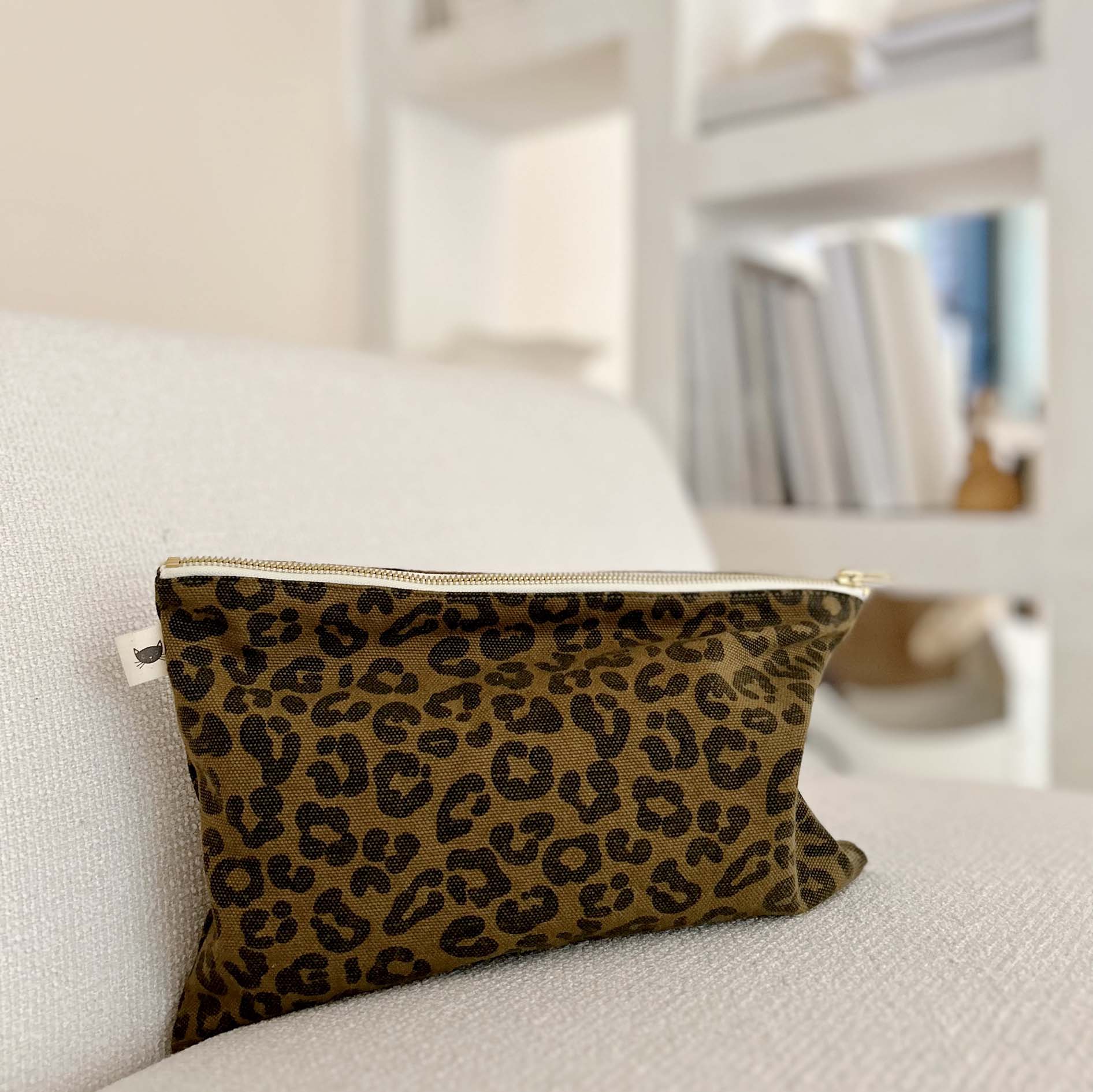 Tasche Leopard - Olive - lyllevenn