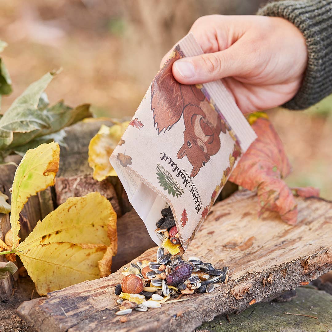 Tierfutter - Kleine Mahlzeit für Eichhörnchen - lyllevenn