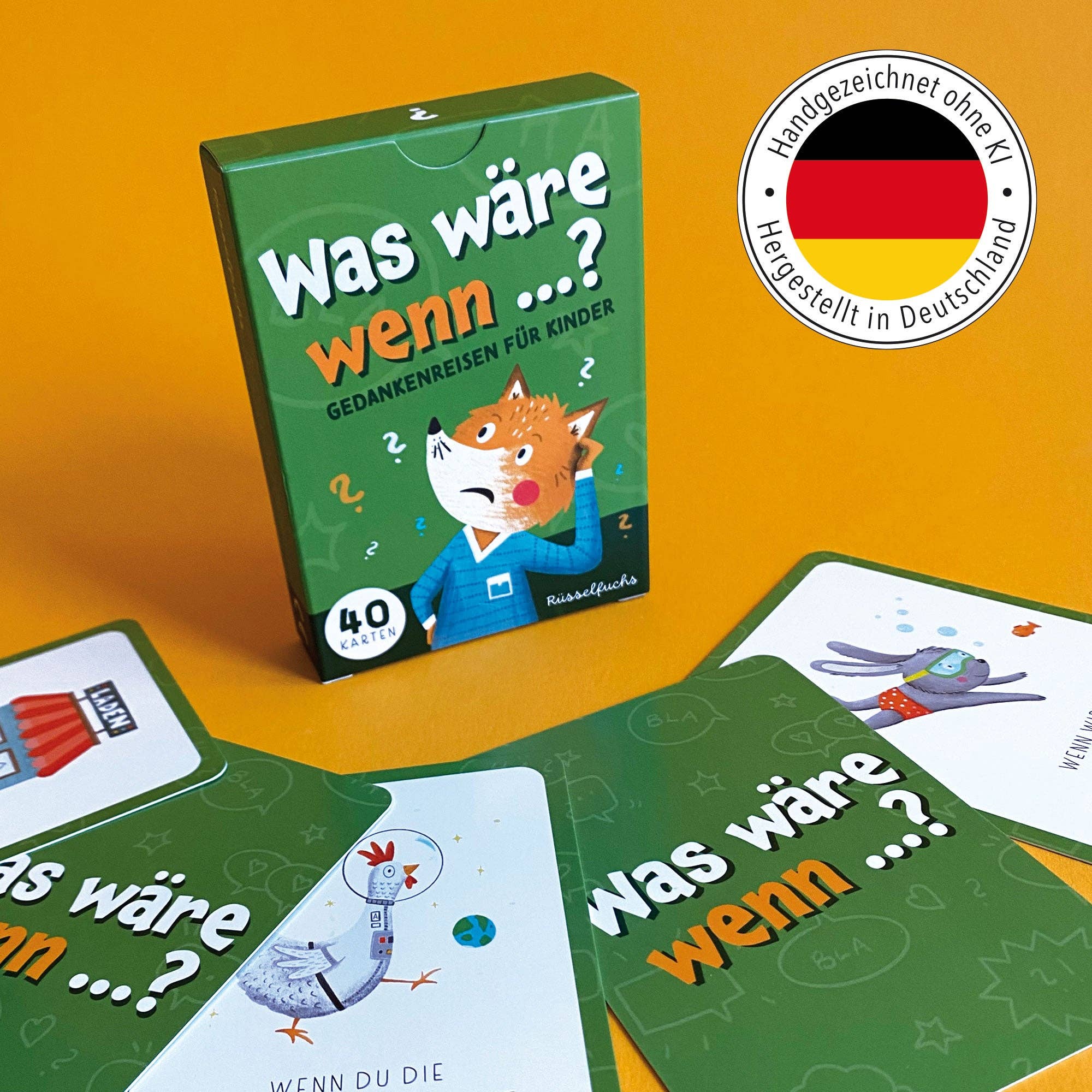 Was wäre wenn …? - Kartenspiel für Kinder - lyllevenn