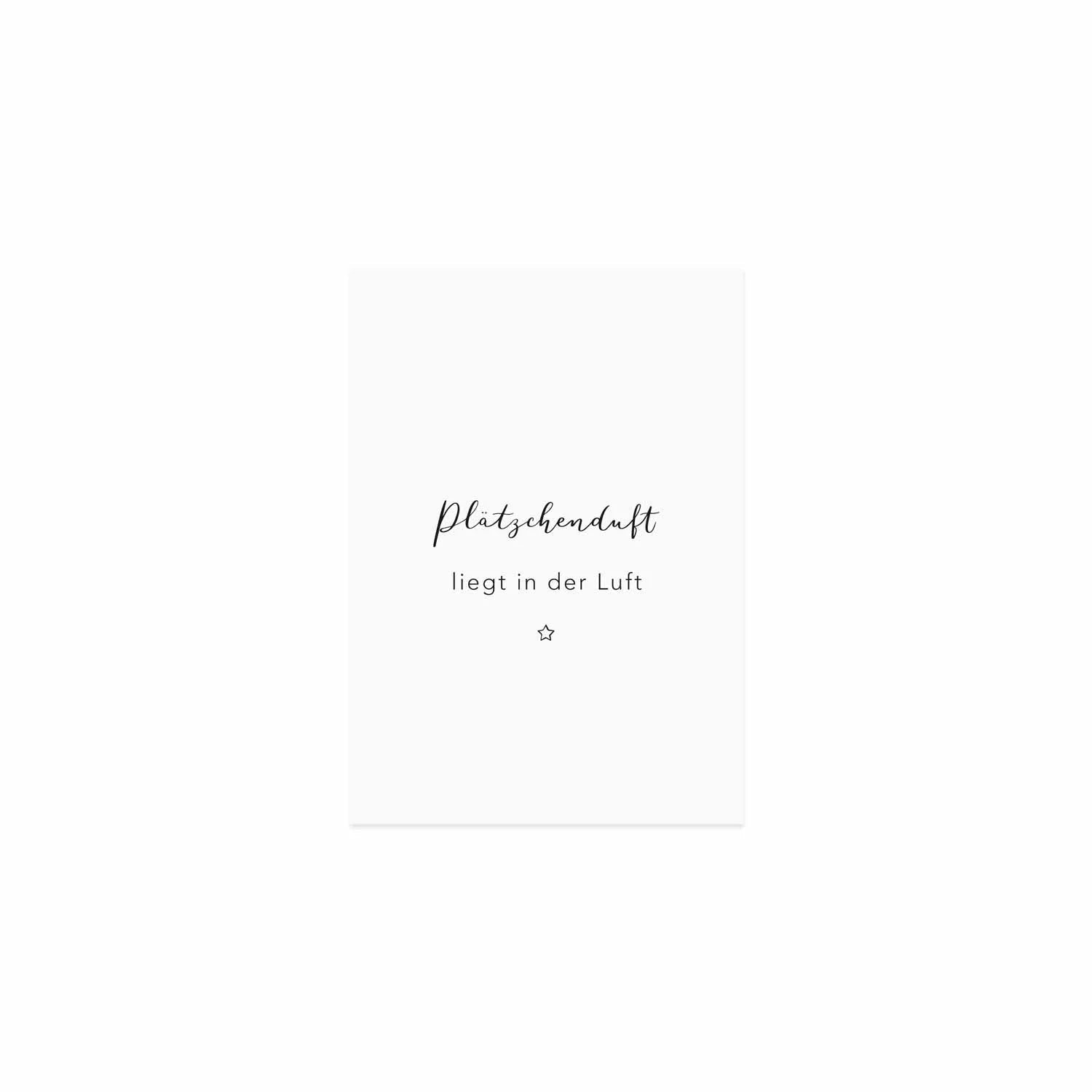 Weihnachtskarte „Plätzchenduft" - lyllevenn