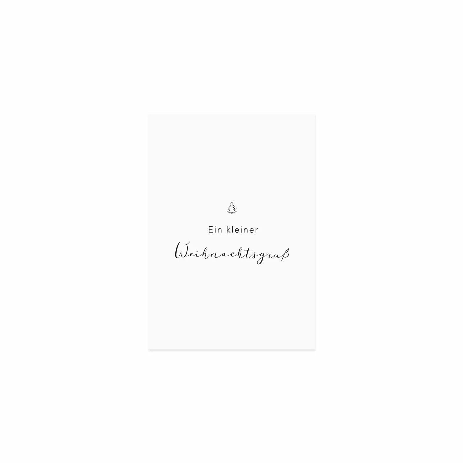 Weihnachtskarte „Weihnachtsgruß" - lyllevenn