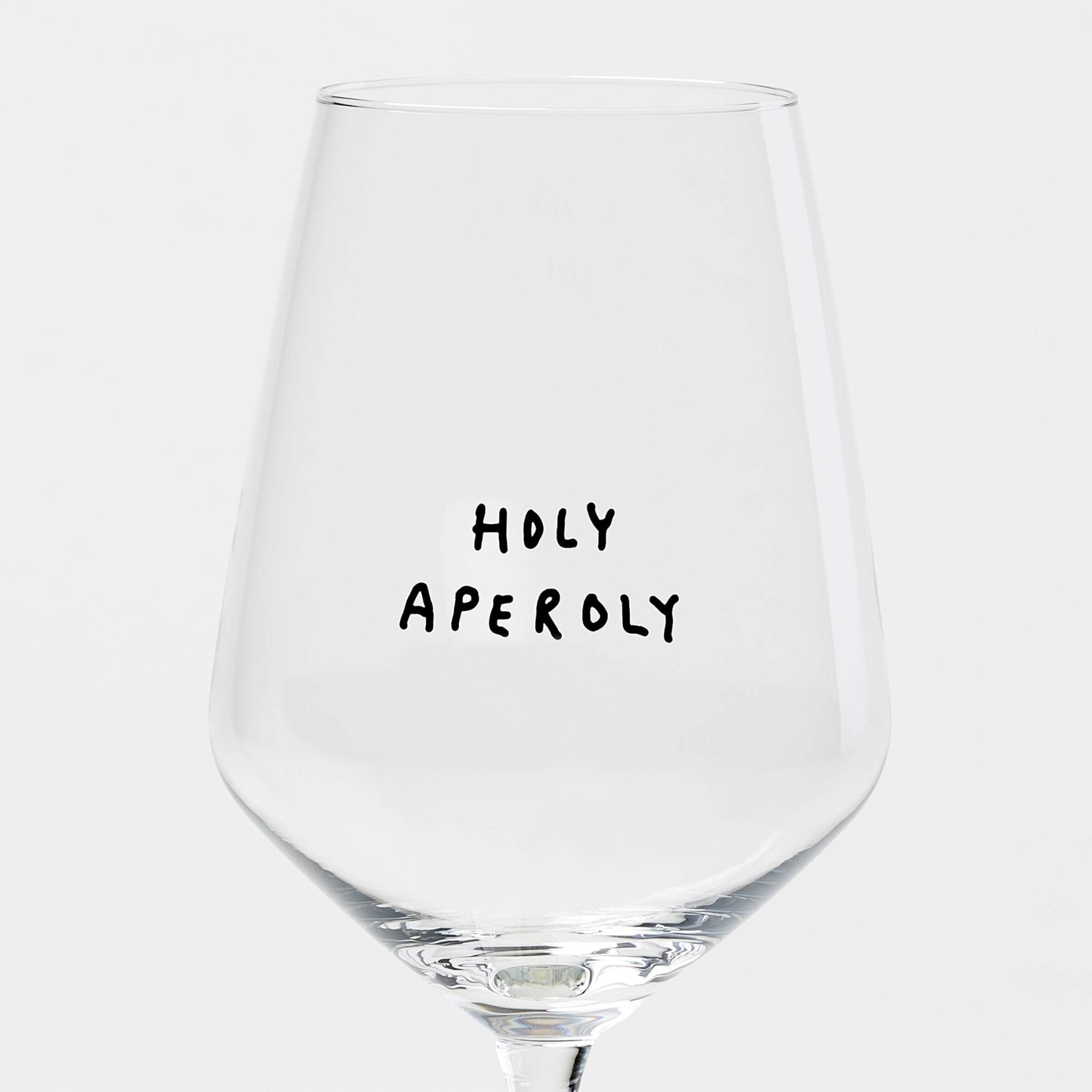 Weinglas "Holy Aperoly" - lyllevenn