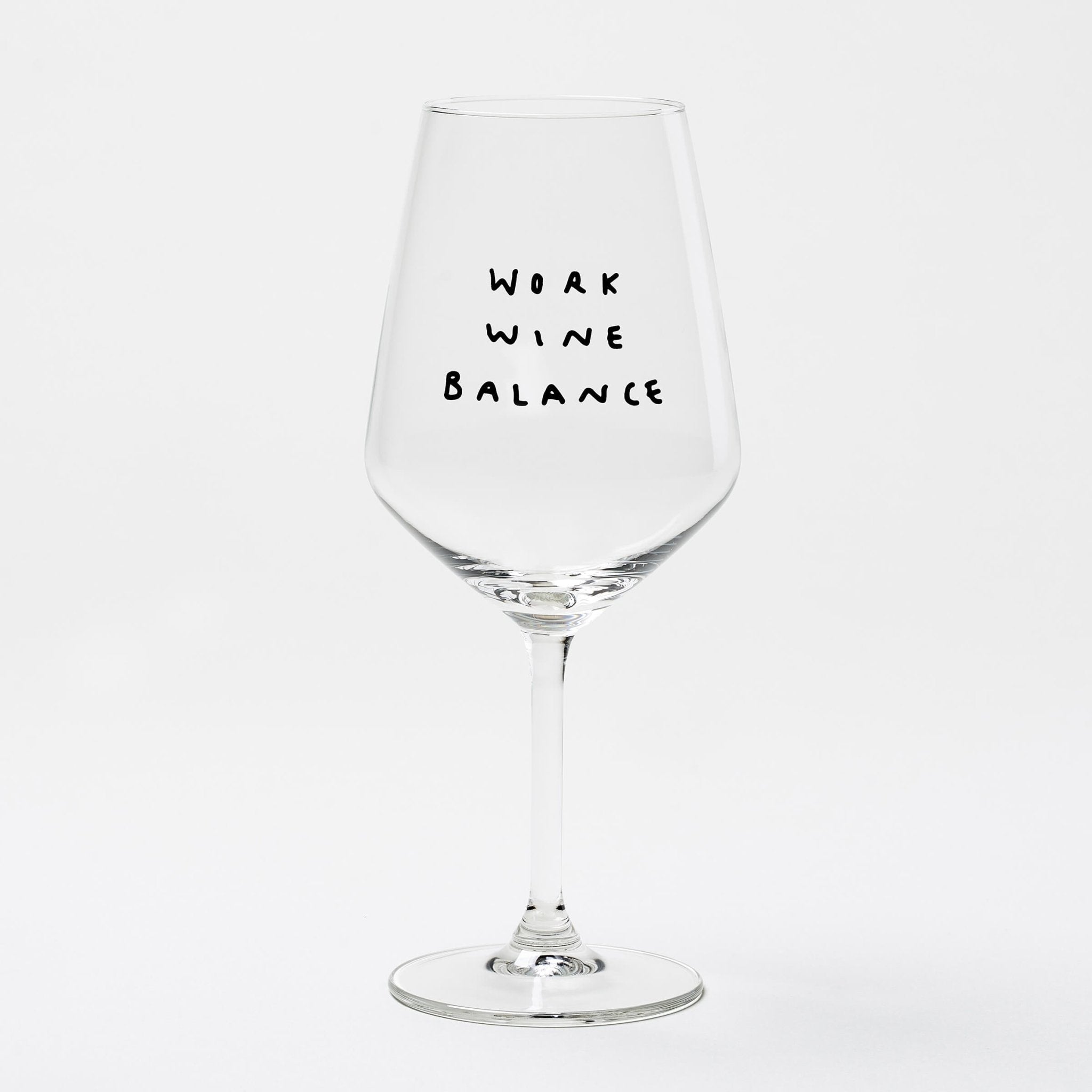 Weinglas "Work Wine Balance" - lyllevenn
