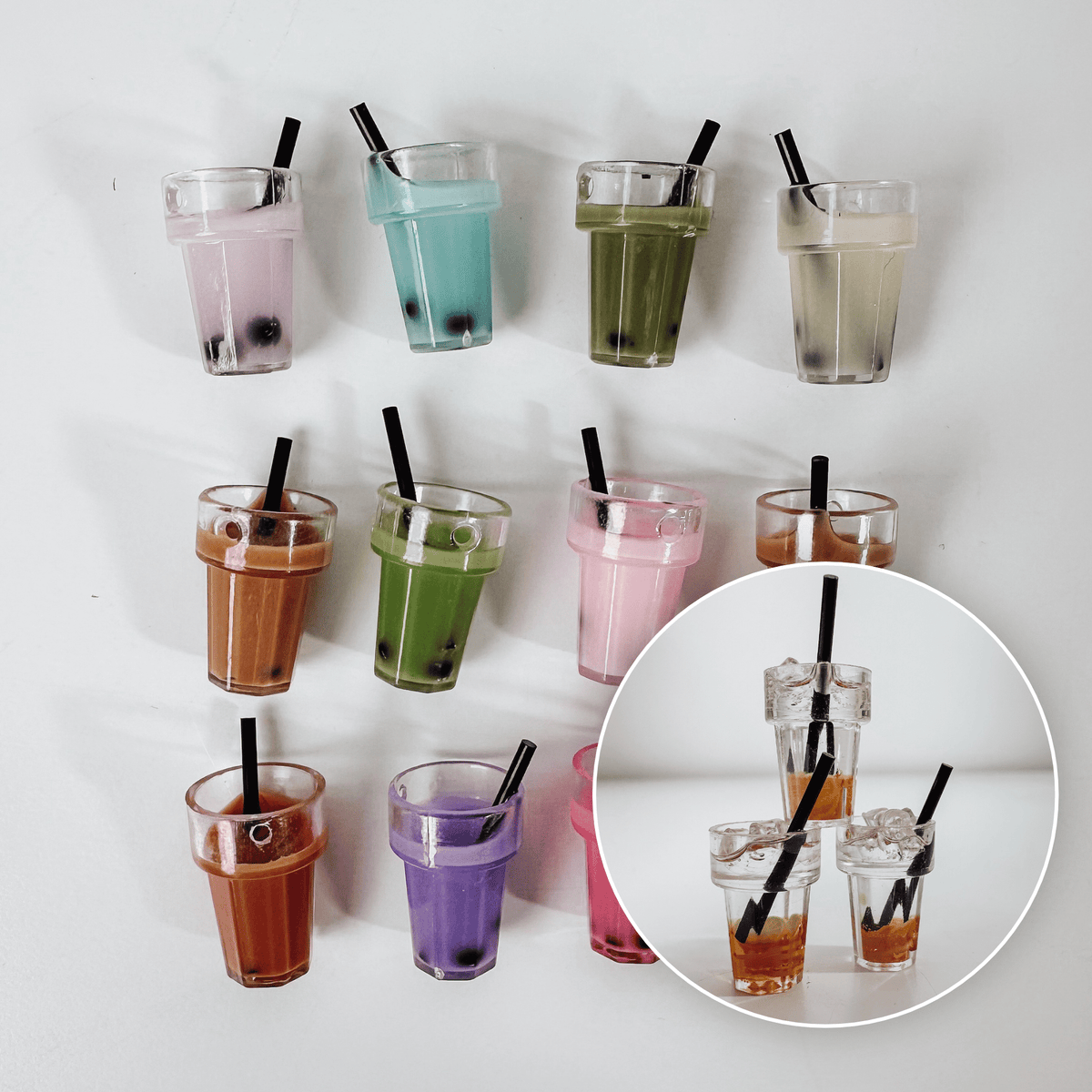 Wichtel Bubble Tea – Mini-Getränk mit Strohhalm - lyllevenn