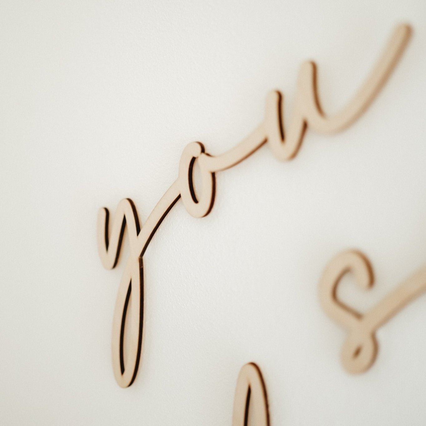 3D Holz Schriftzug - You are so loved - lyllevenn