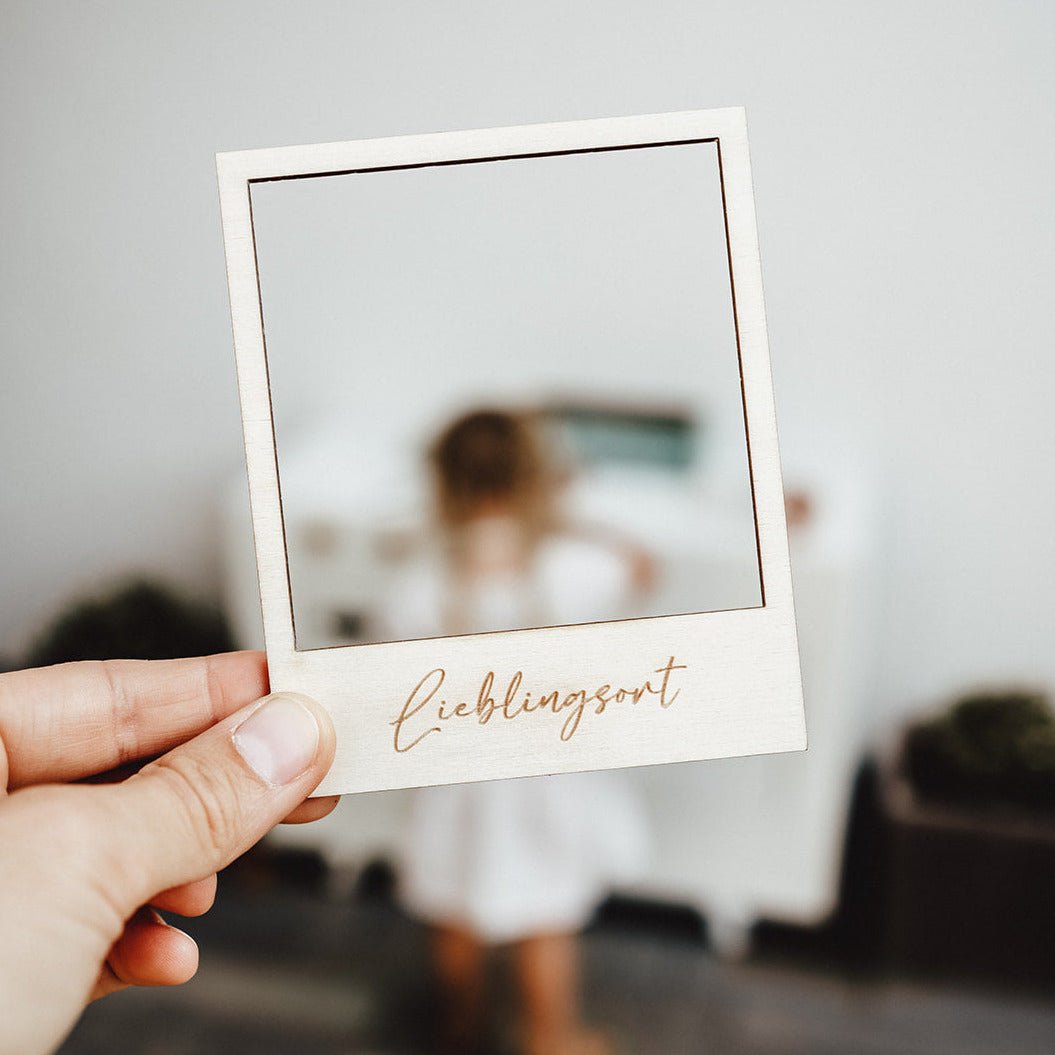 3er Set Polaroid Rahmen aus Holz | Fotorahmen - SET - lyllevenn-store