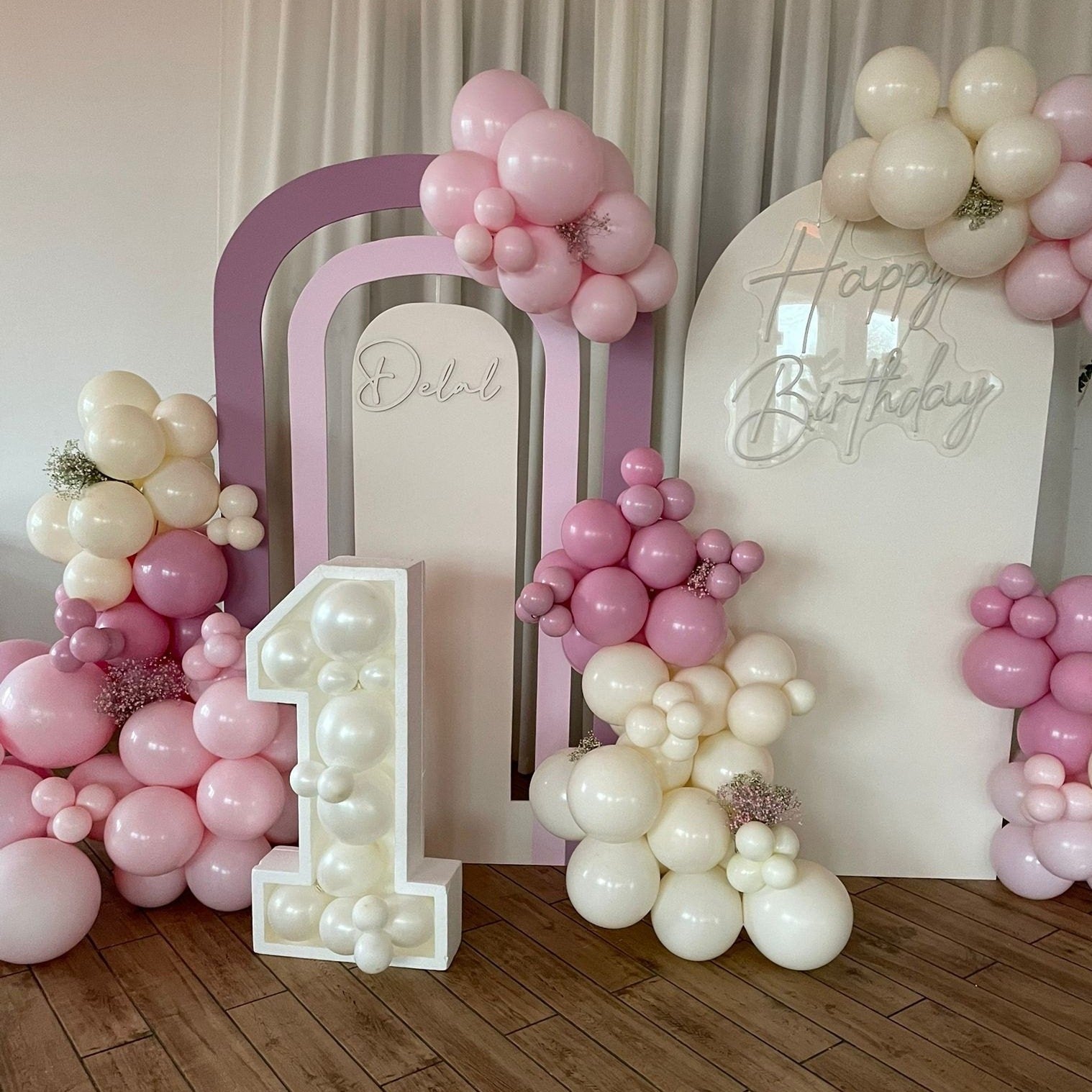 Personalisierter Holzschriftzug | Holz - Wunschname - Schriftzug in XXL - im lyllevenn-store