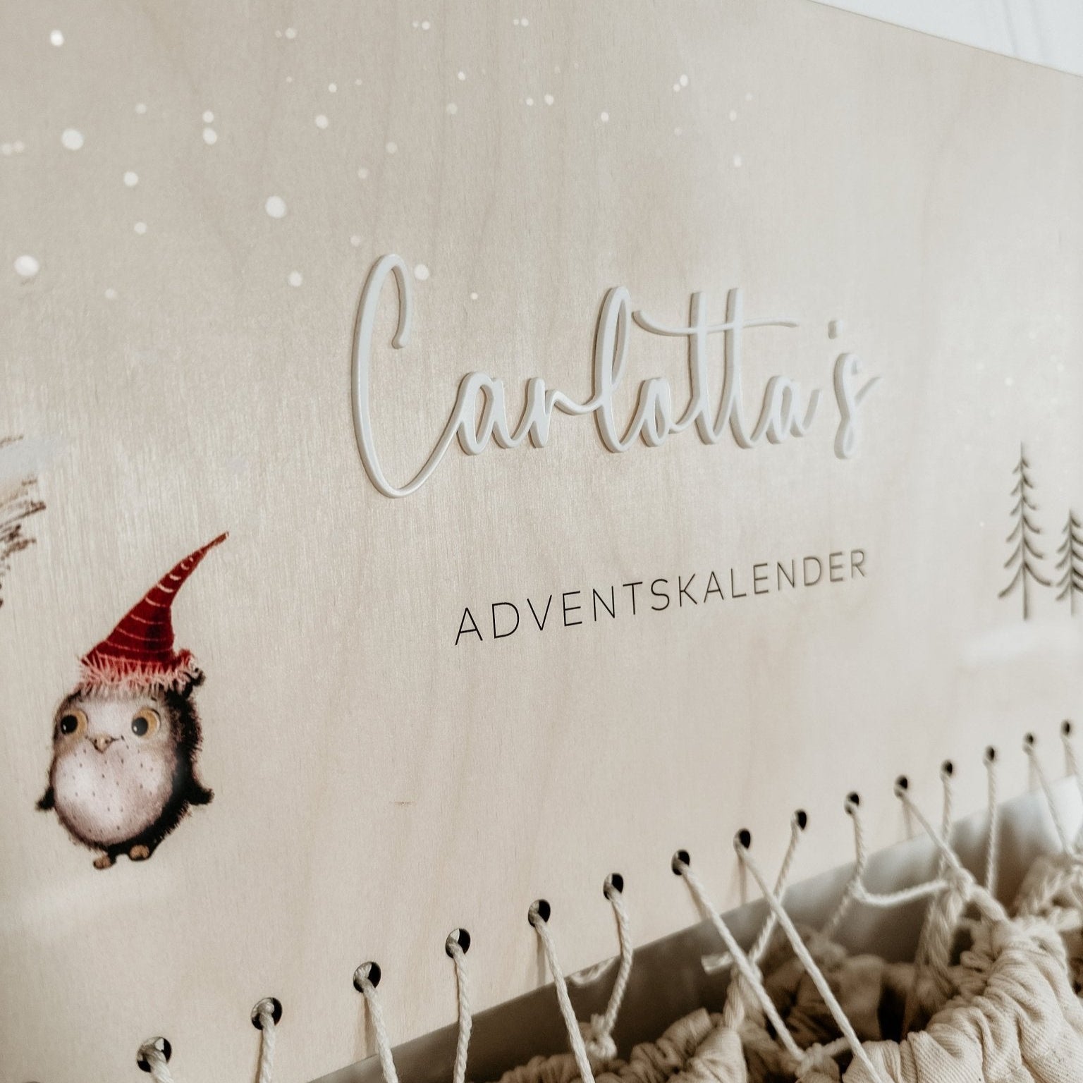 Adventskalender Personalisiert – Fuchs - lyllevenn