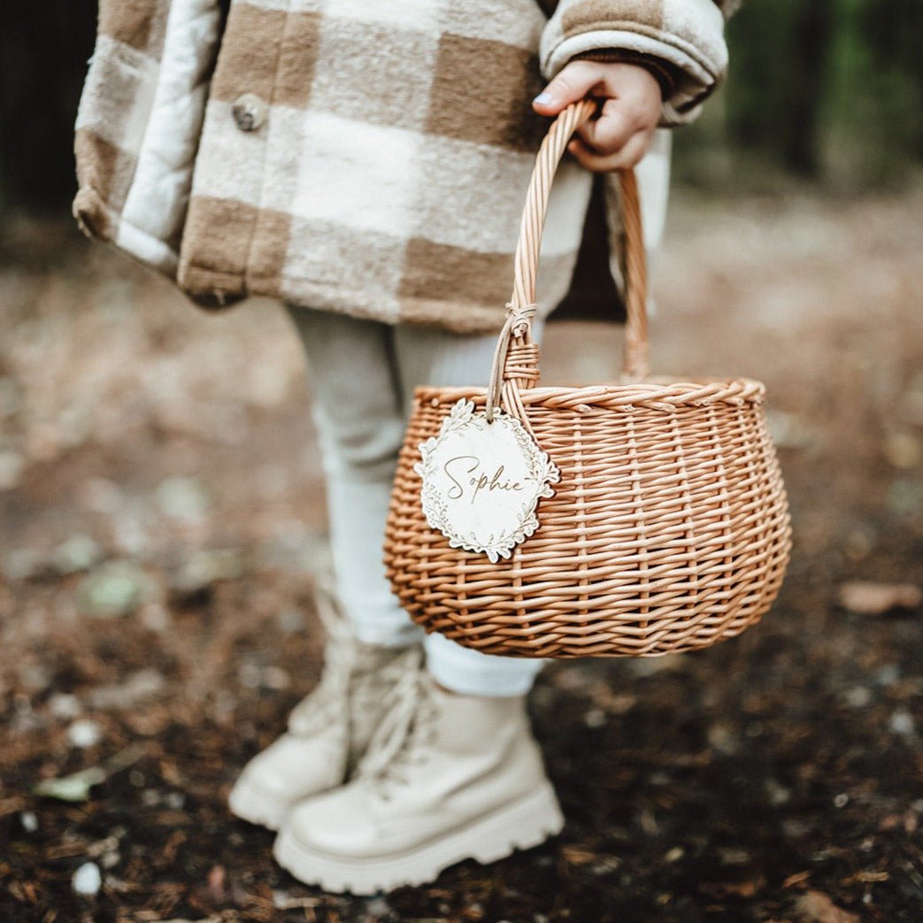 Bolero Weidenkörbchen - mit Trockenblumen - lyllevenn