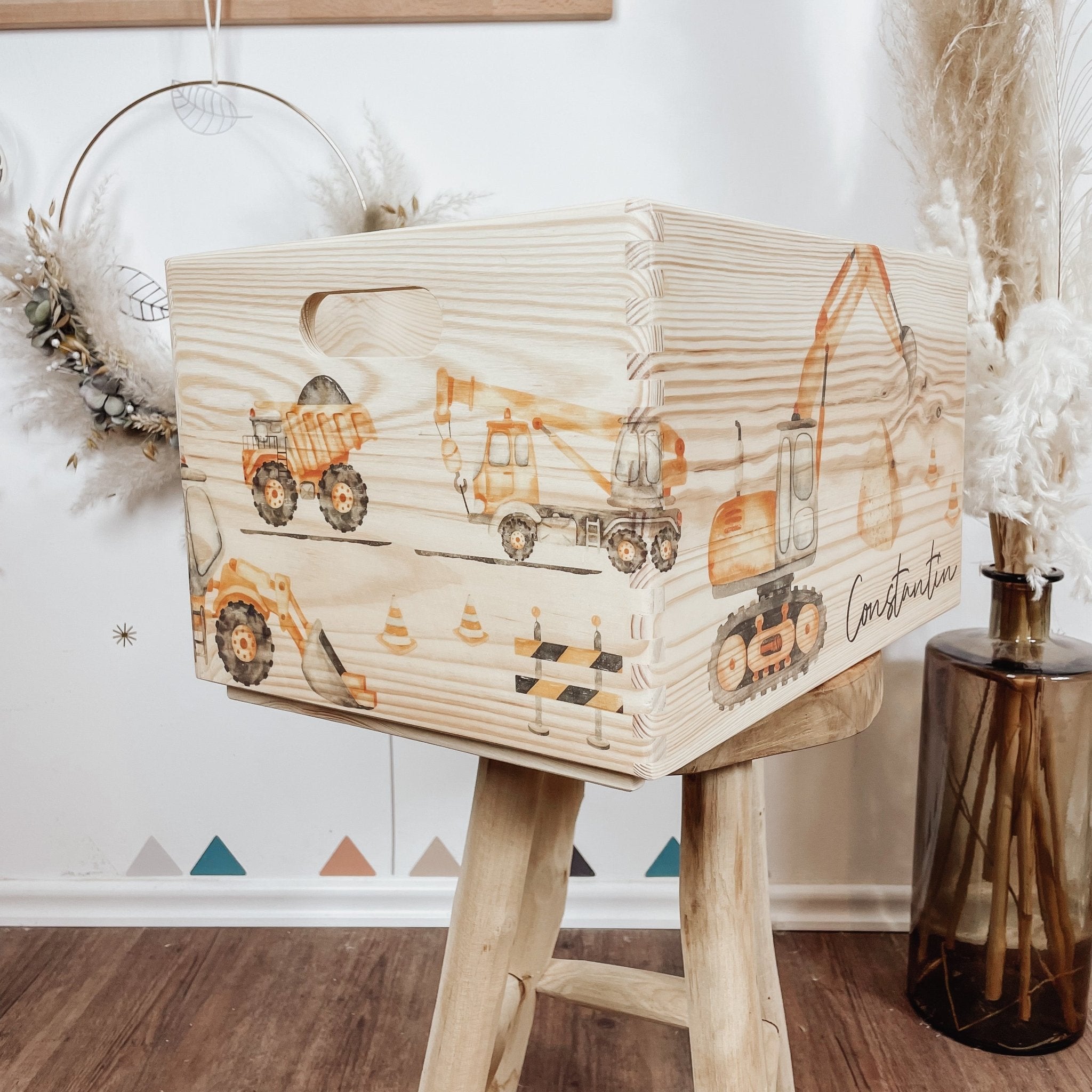 Bücher,- Spielzeugkiste I BAUSTELLE - lyllevenn-store