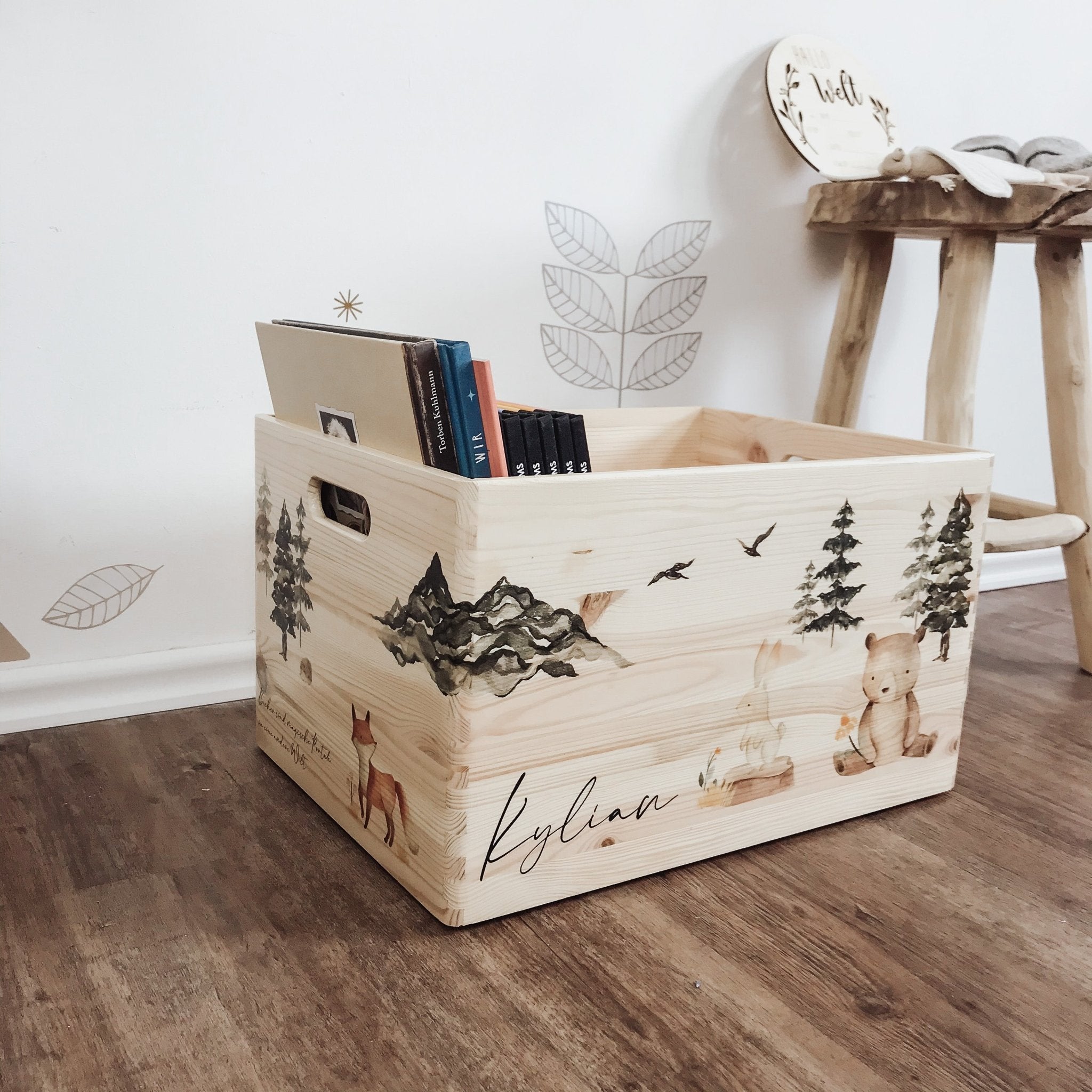 Bücher,- Spielzeugkiste I WALDTIERE 1.0 - lyllevenn-store