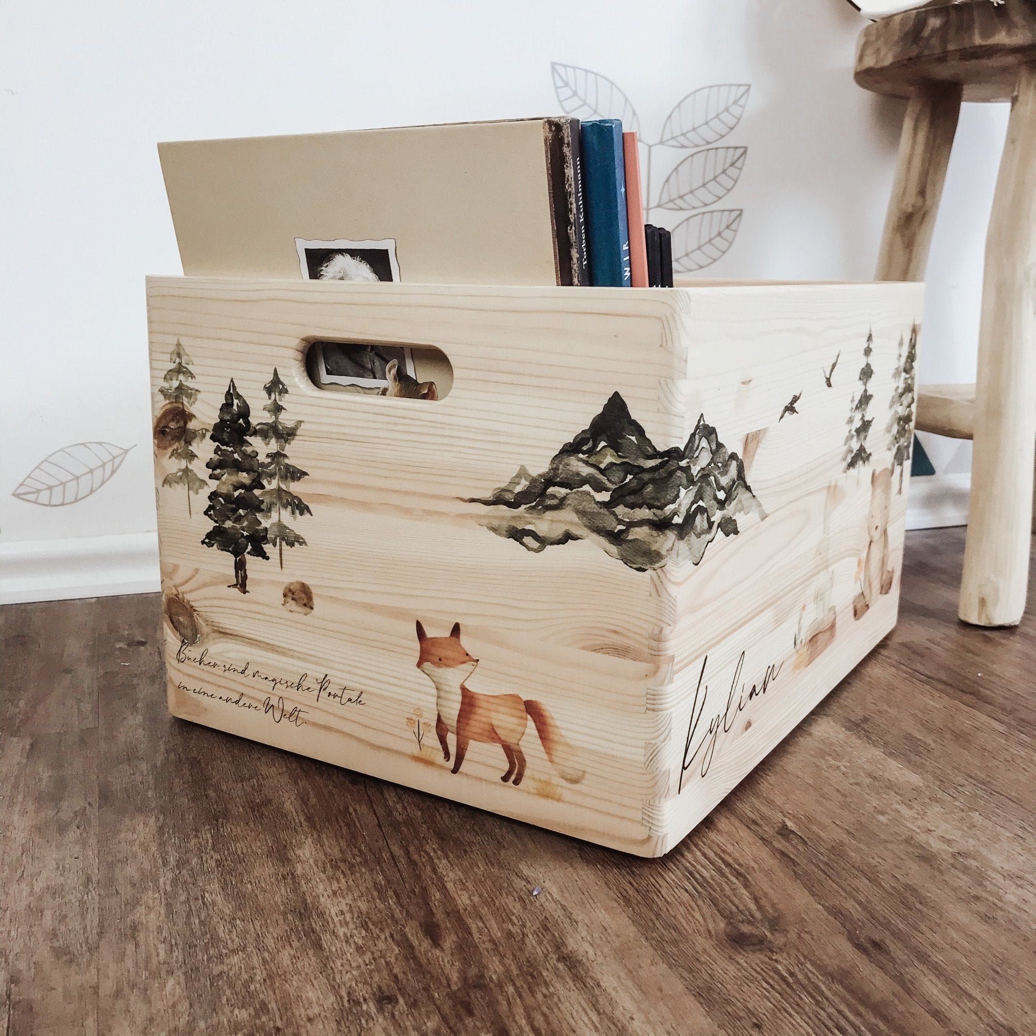 Bücher,- Spielzeugkiste I WALDTIERE 1.0 - lyllevenn-store