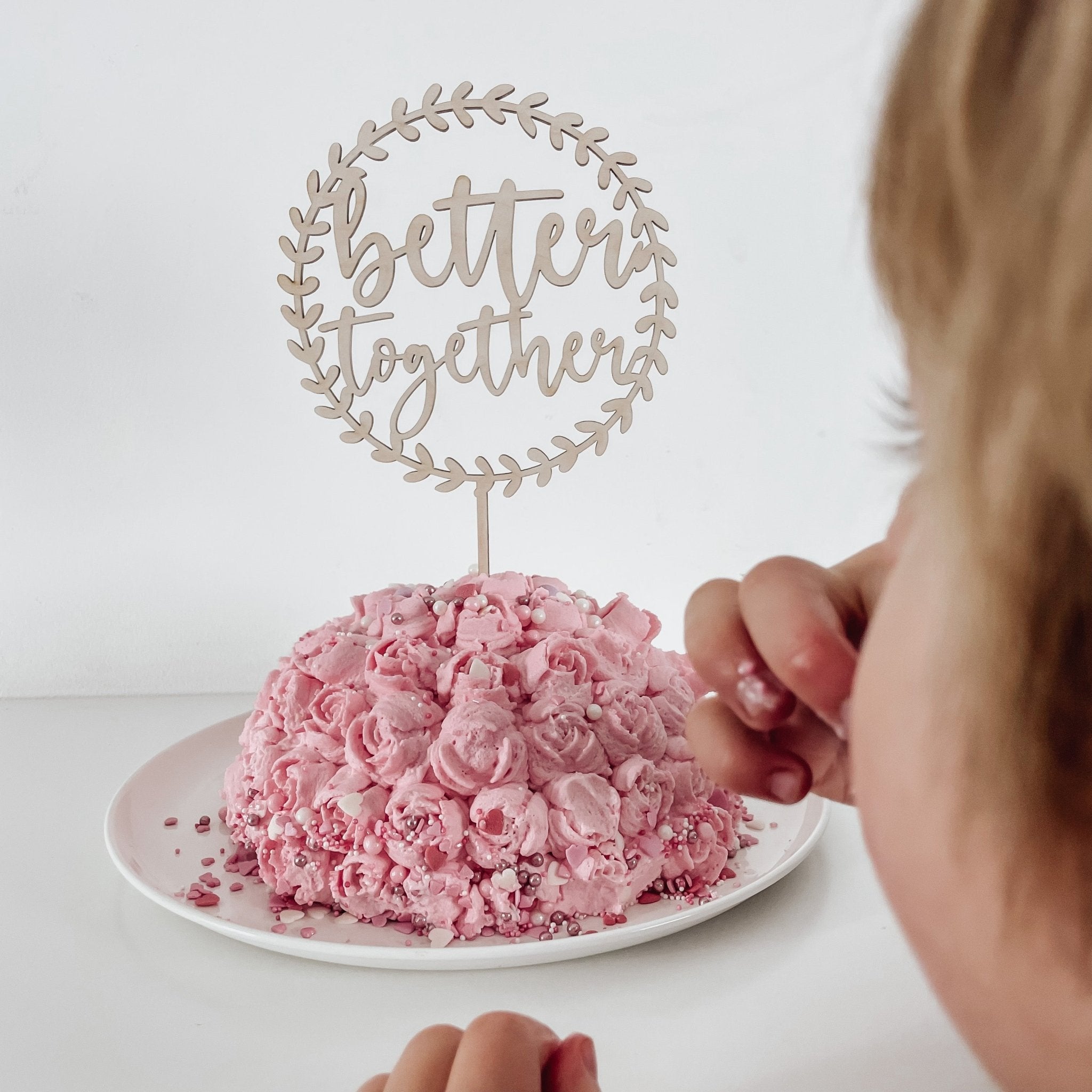 Cake Topper | BETTER TOGETHER - lyllevenn-store