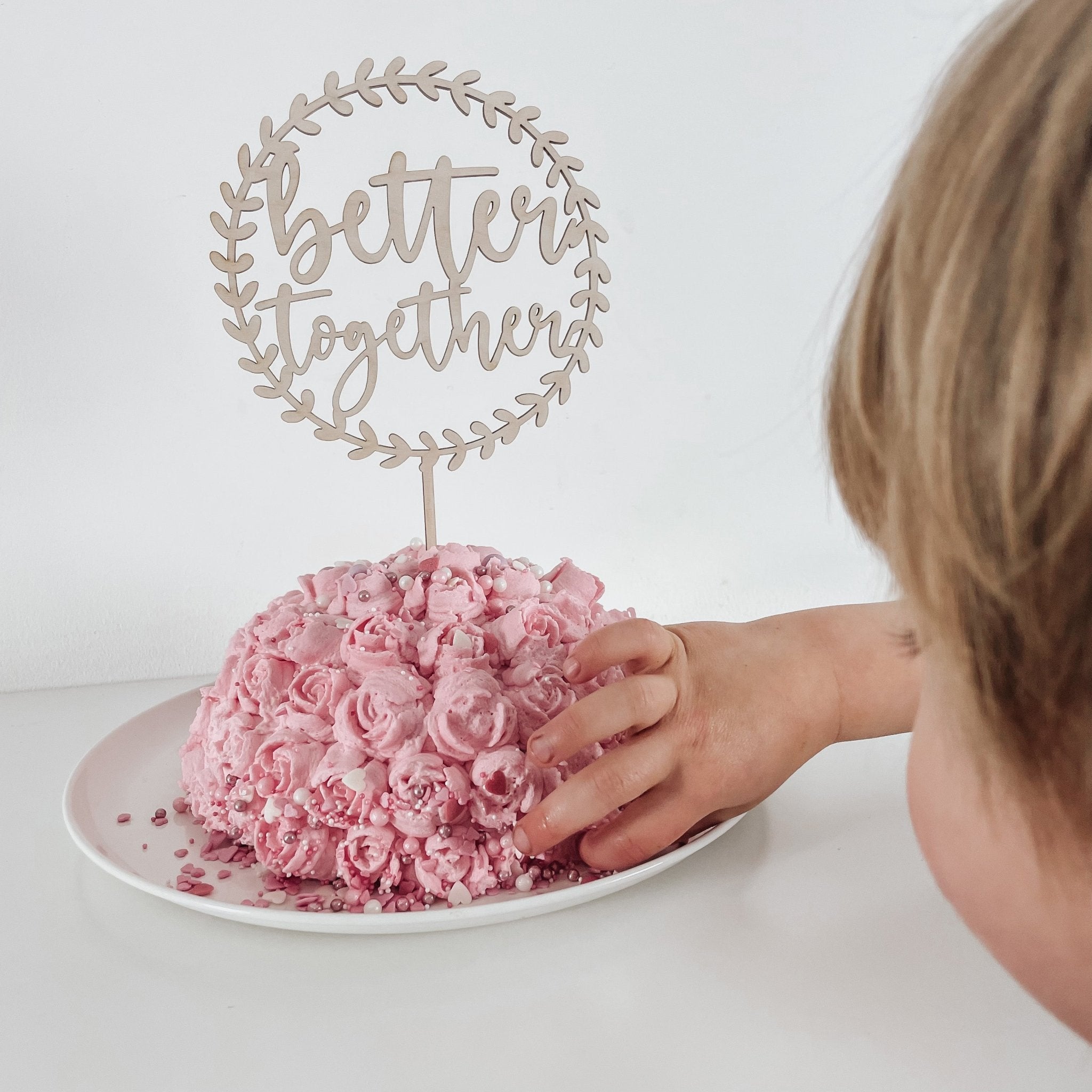 Cake Topper | BETTER TOGETHER - lyllevenn-store