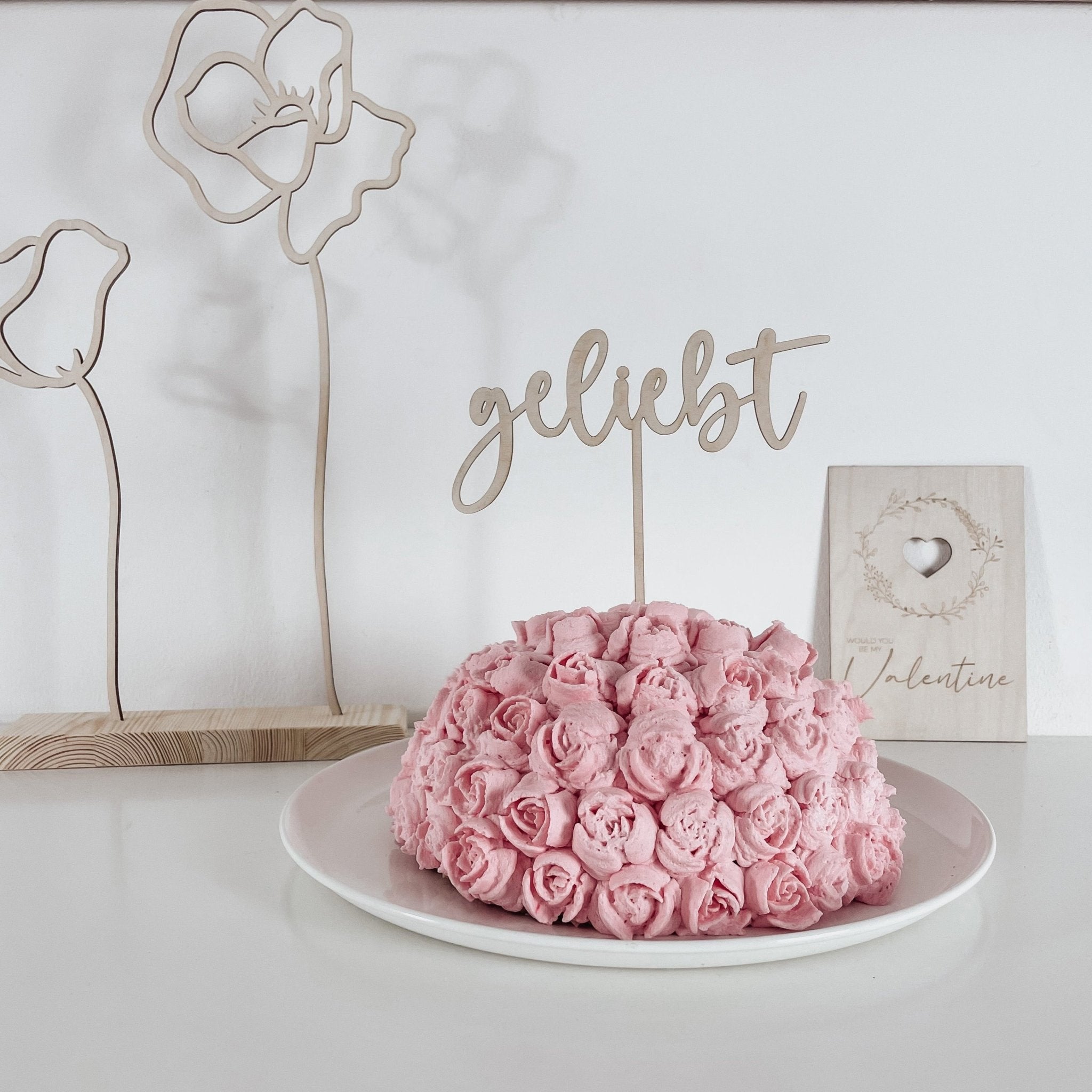 Cake Topper | GELIEBT - lyllevenn-store