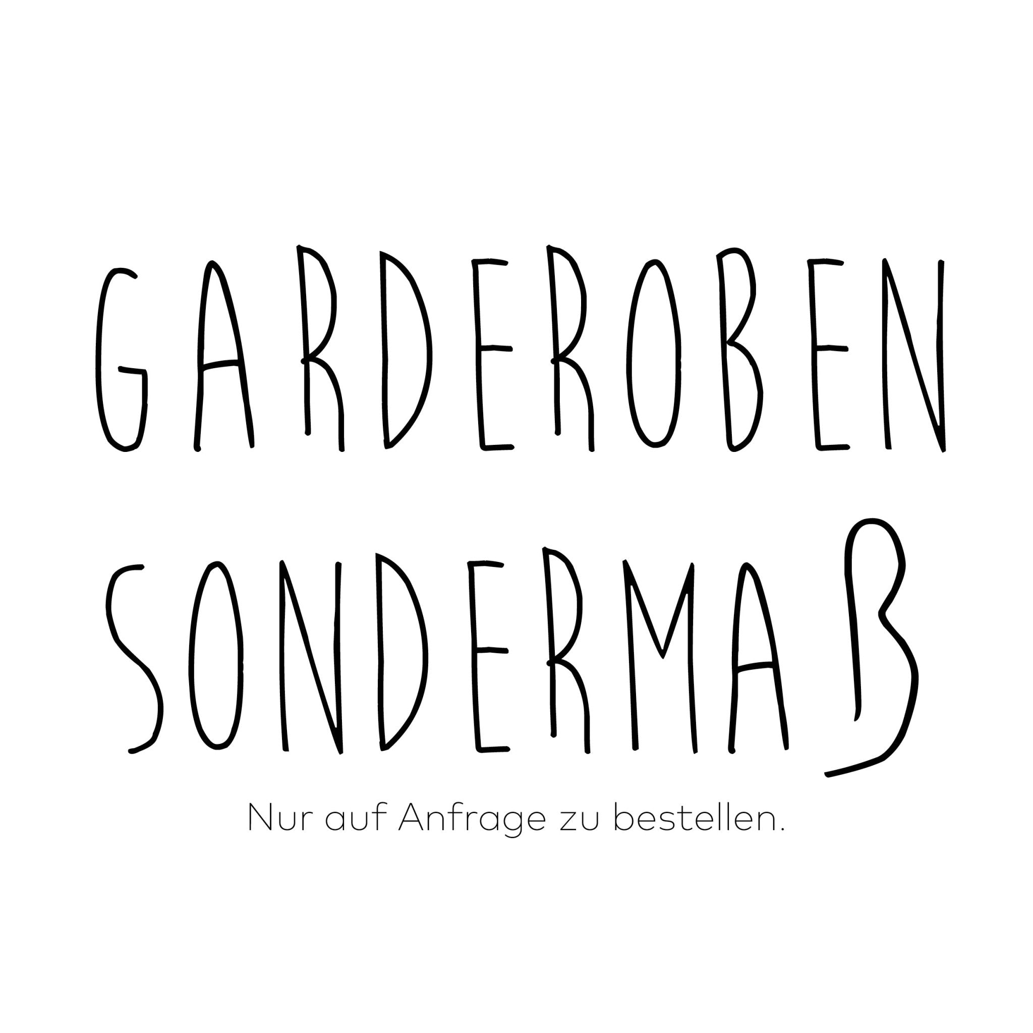 Garderobe | Sondermaß | Hakenleiste | personalisierbar - lyllevenn-store