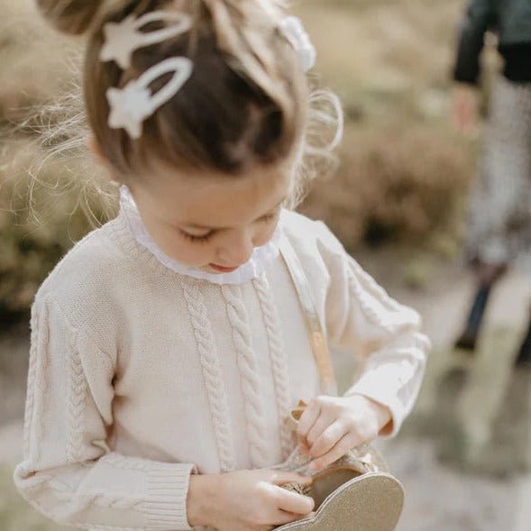Haarspangen Kinder | Taufe | Hochzeit – KLASSISCH - lyllevenn-store