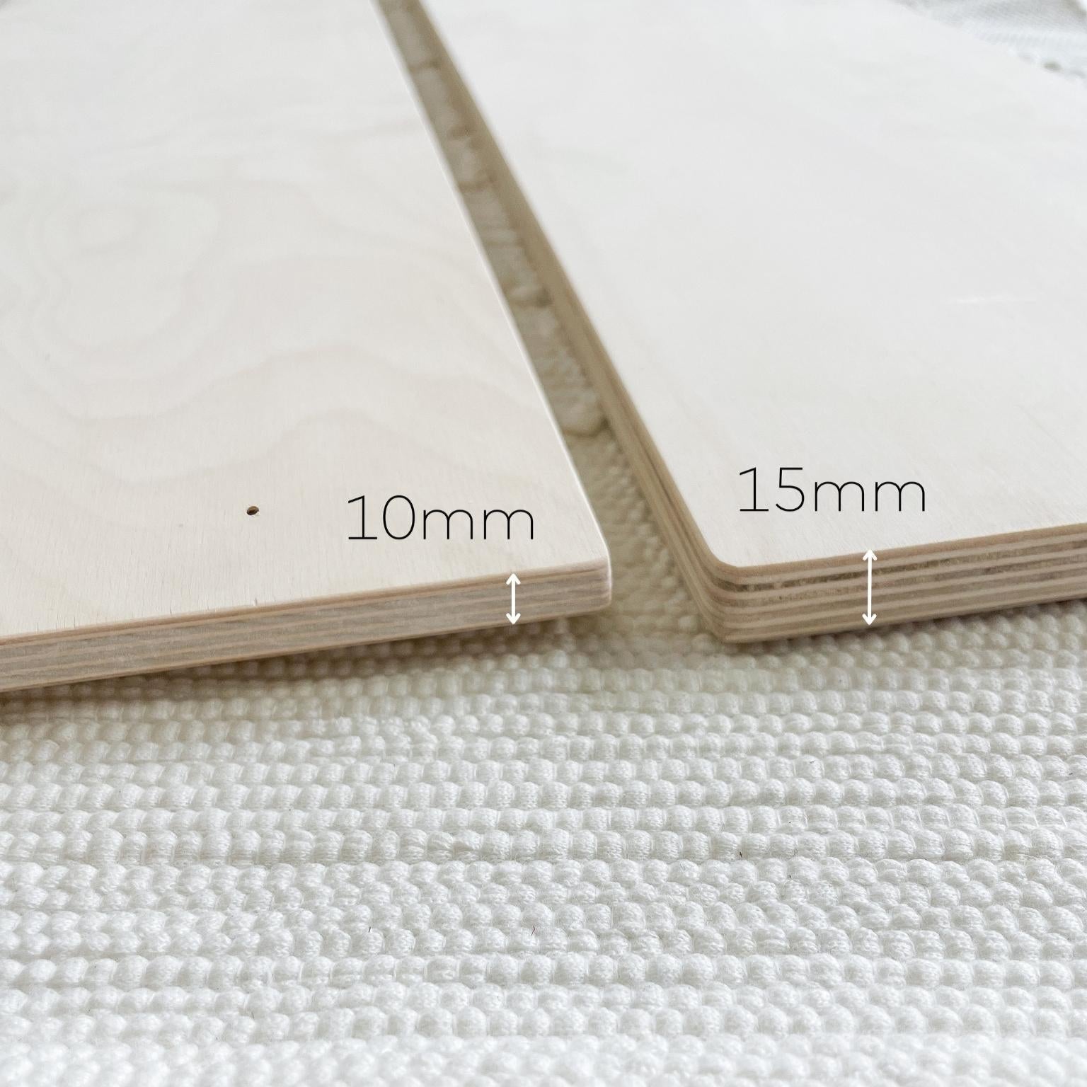 Kindermesslatte Holz personalisiert - Mermaid & Friends - lyllevenn