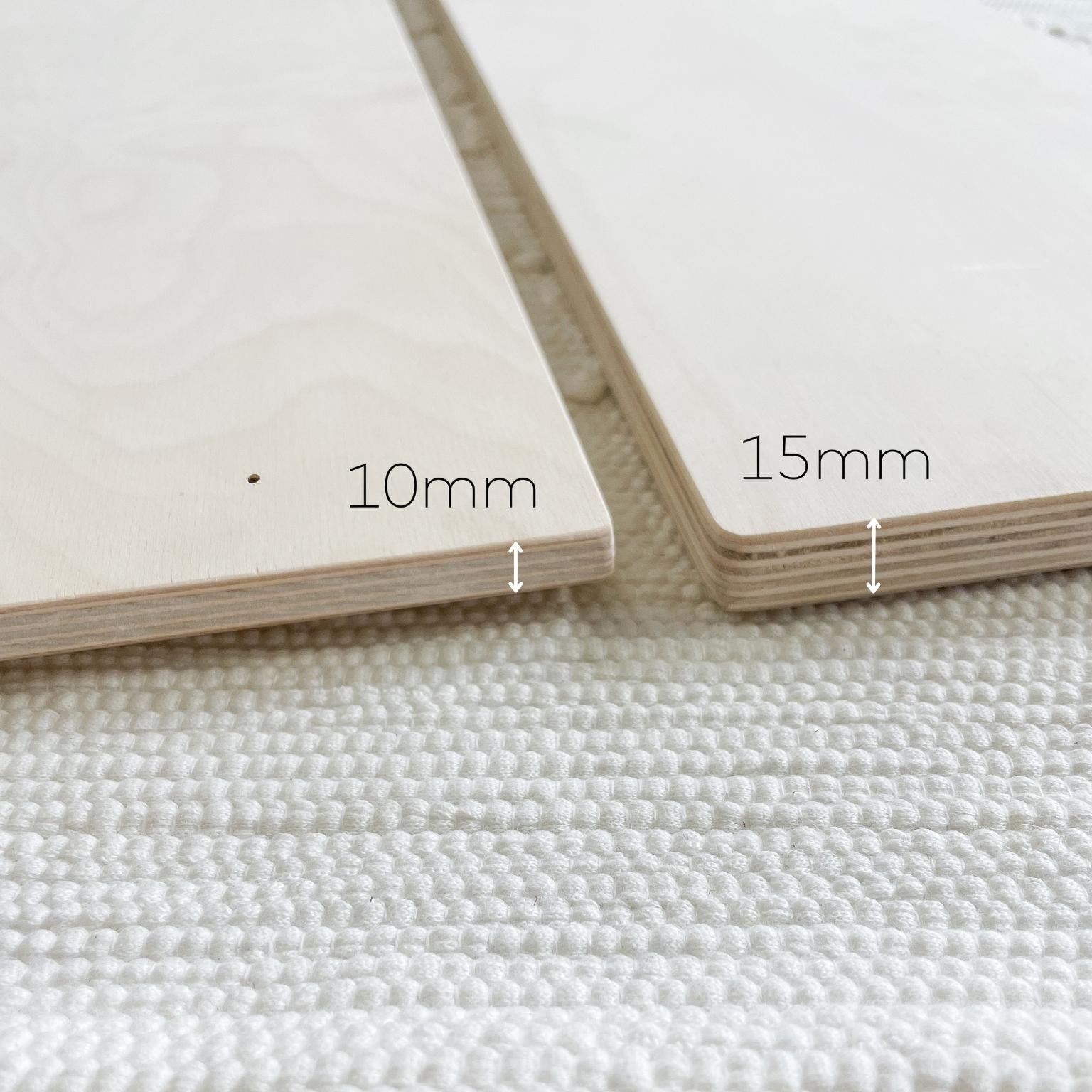 Kindermesslatte Holz personalisiert - Scandinavian Forest - lyllevenn