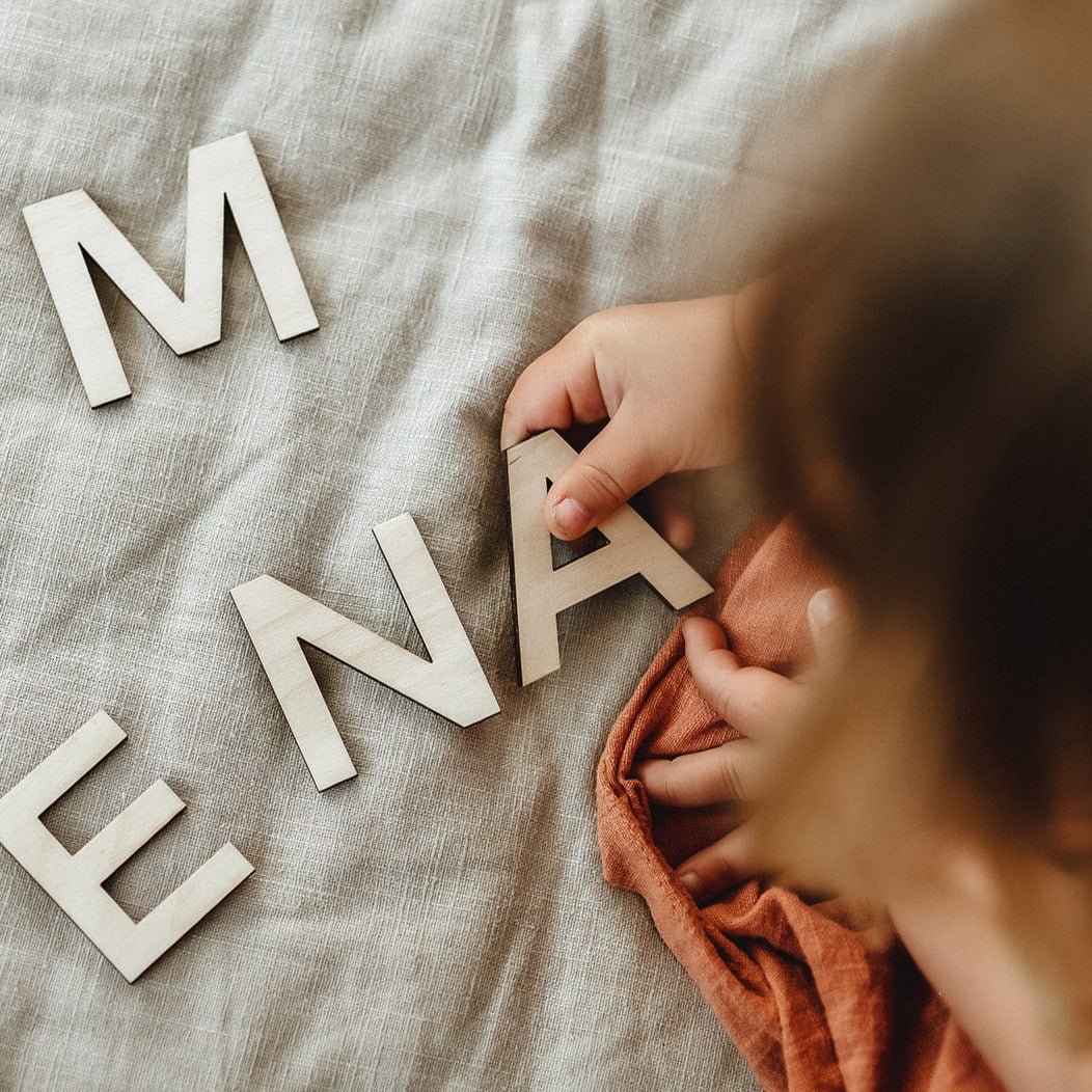 Lernspiel | Holz | Großbuchstaben I ABC - lyllevenn-store