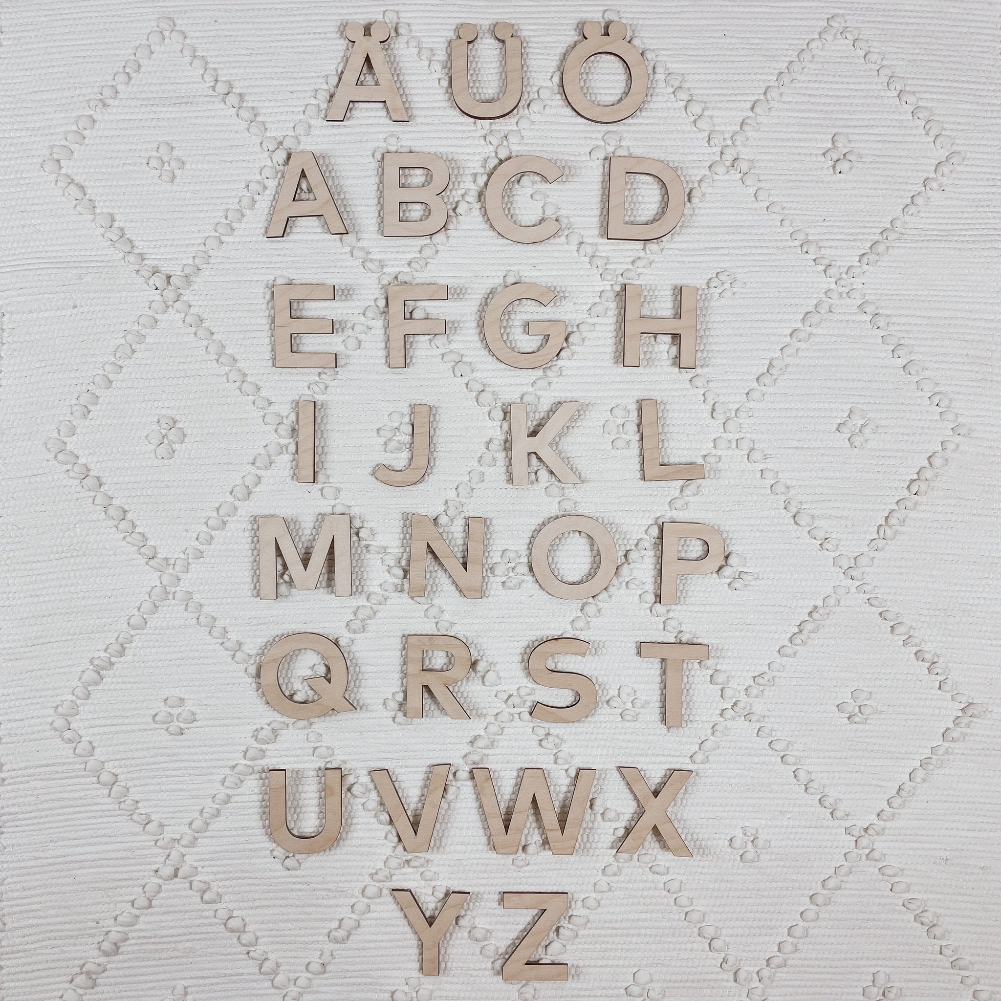 Lernspiel Set, Groß, - und Kleinbuchstaben I AaBbCc - lyllevenn