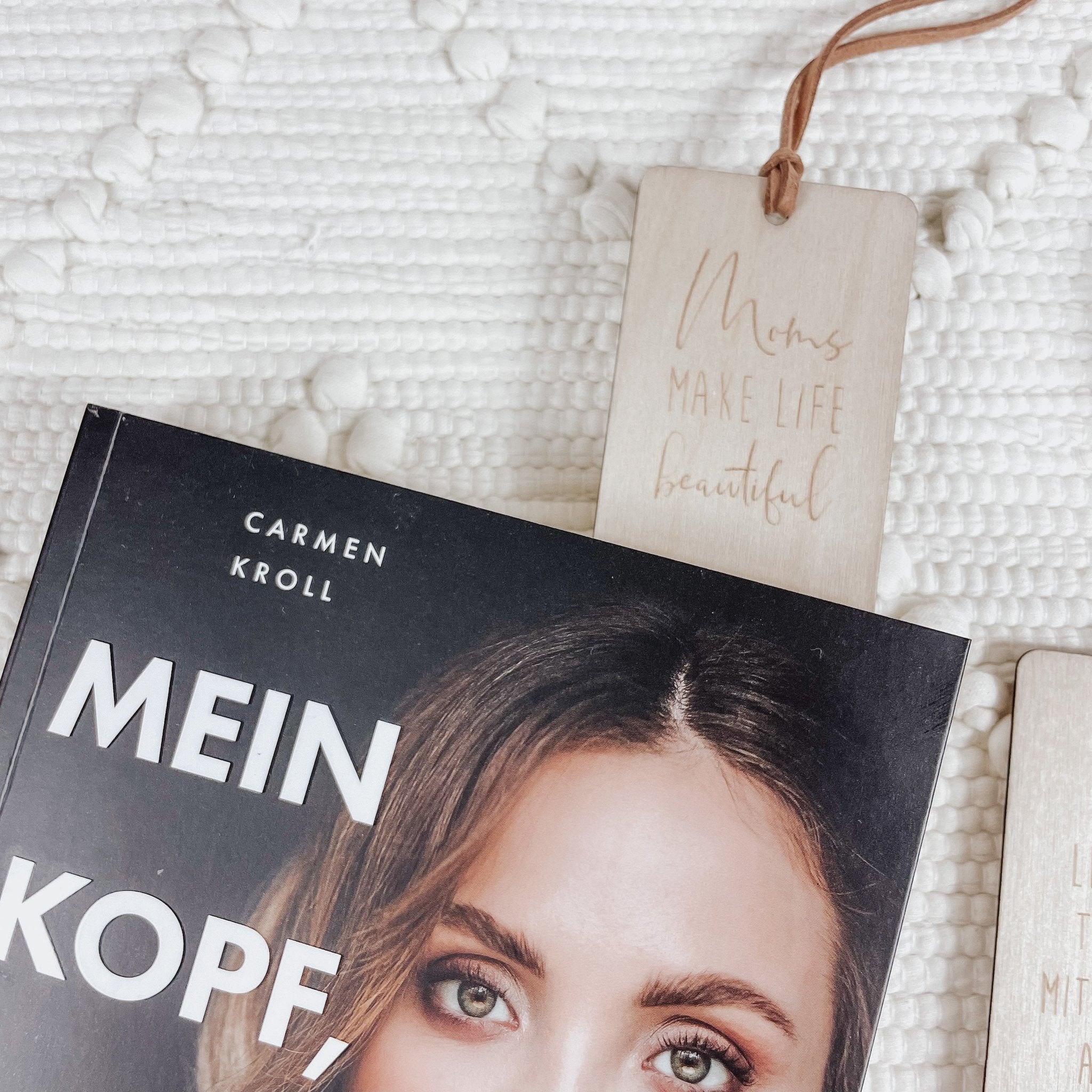 Lesezeichen aus Holz I FLORAL - zur Auswahl - lyllevenn-store