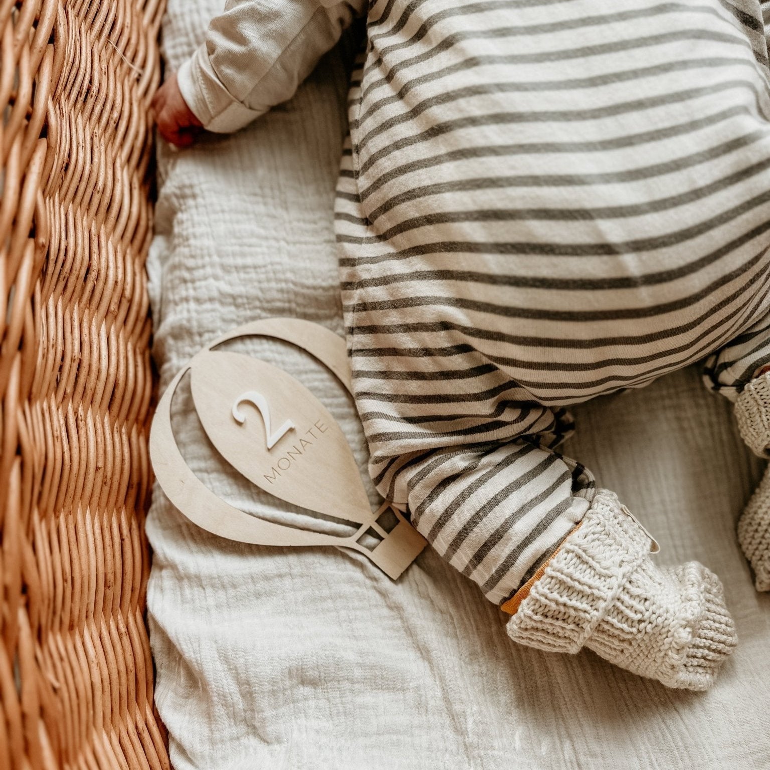Meilensteine Baby - Heißluftballon - lyllevenn